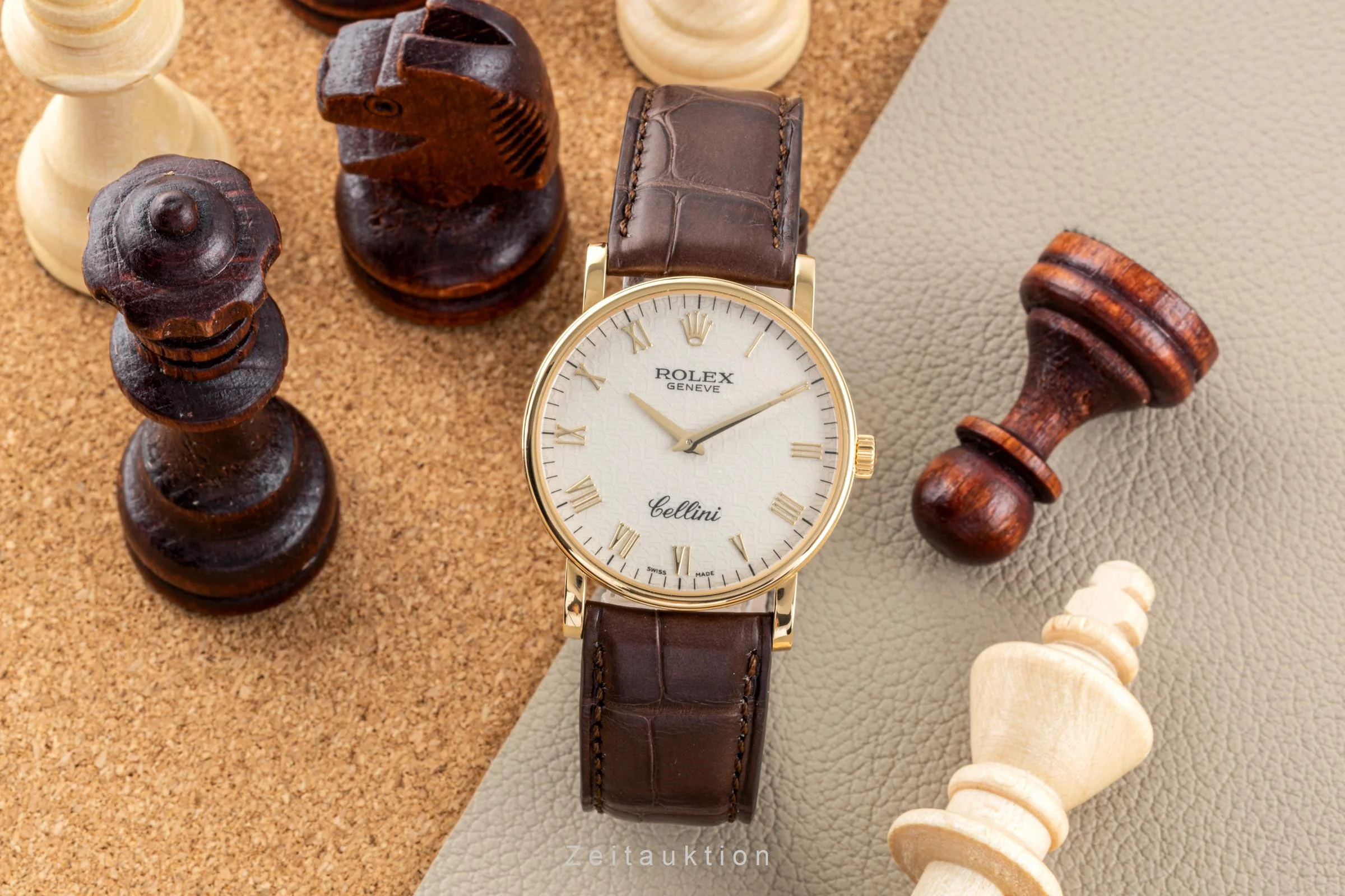 Rolex Cellini 18 ct gold manual winding men's watch 5115  [2300145] - Image 3