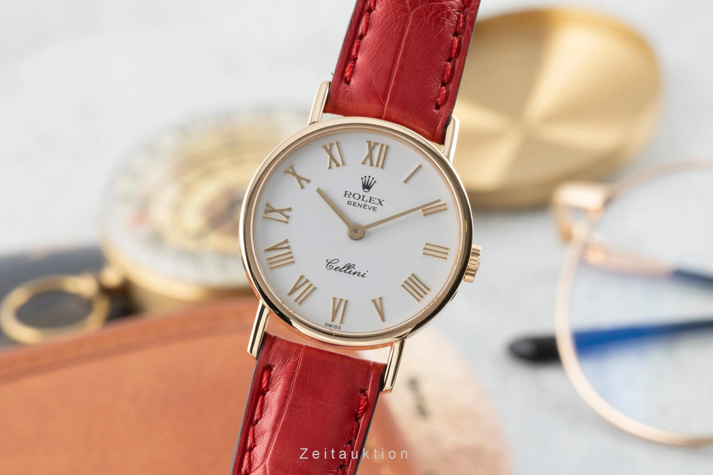 Rolex Cellini 18 ct gold manual winding women's watch 5109  [2503398] - Image 2