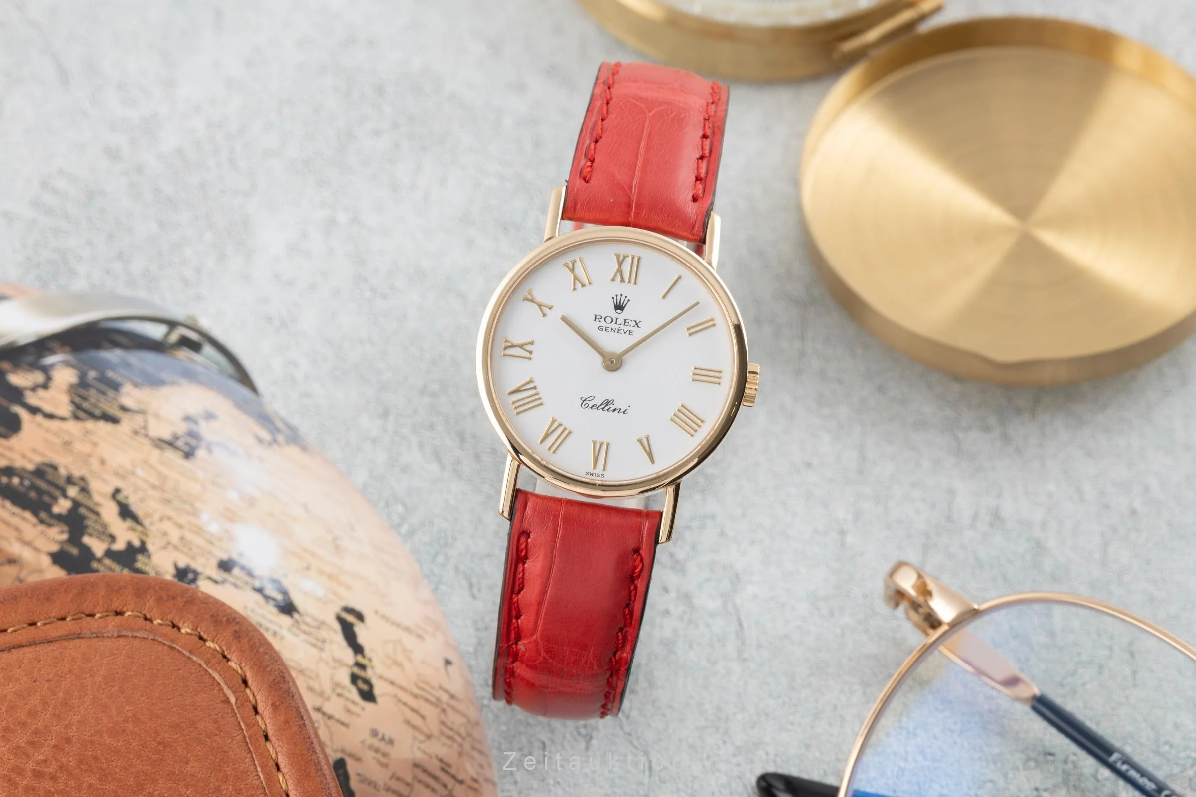Rolex Cellini 18 ct gold manual winding women's watch 5109  [2503398] - Image 4