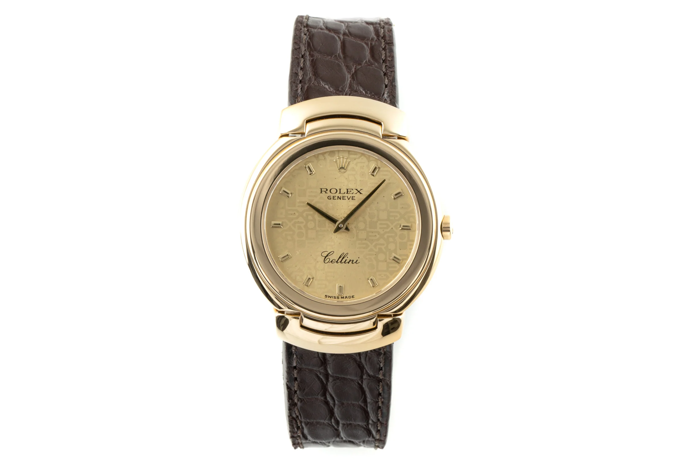 Rolex Cellini 18 ct gold quartz men's watch 6622  [2200561] - Image 4