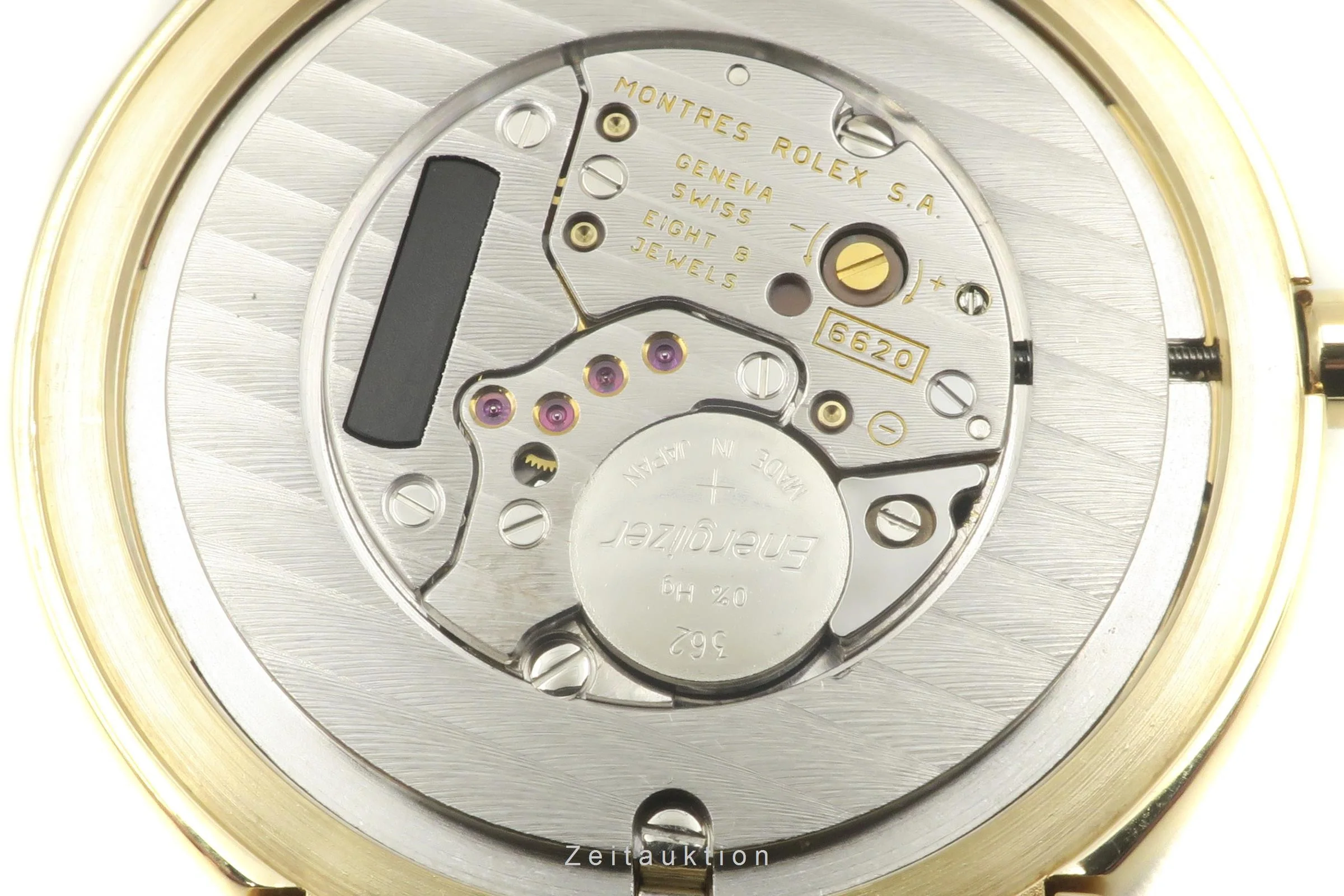Rolex Cellini 18 ct gold quartz men's watch 6623  [2300701] - Image 14