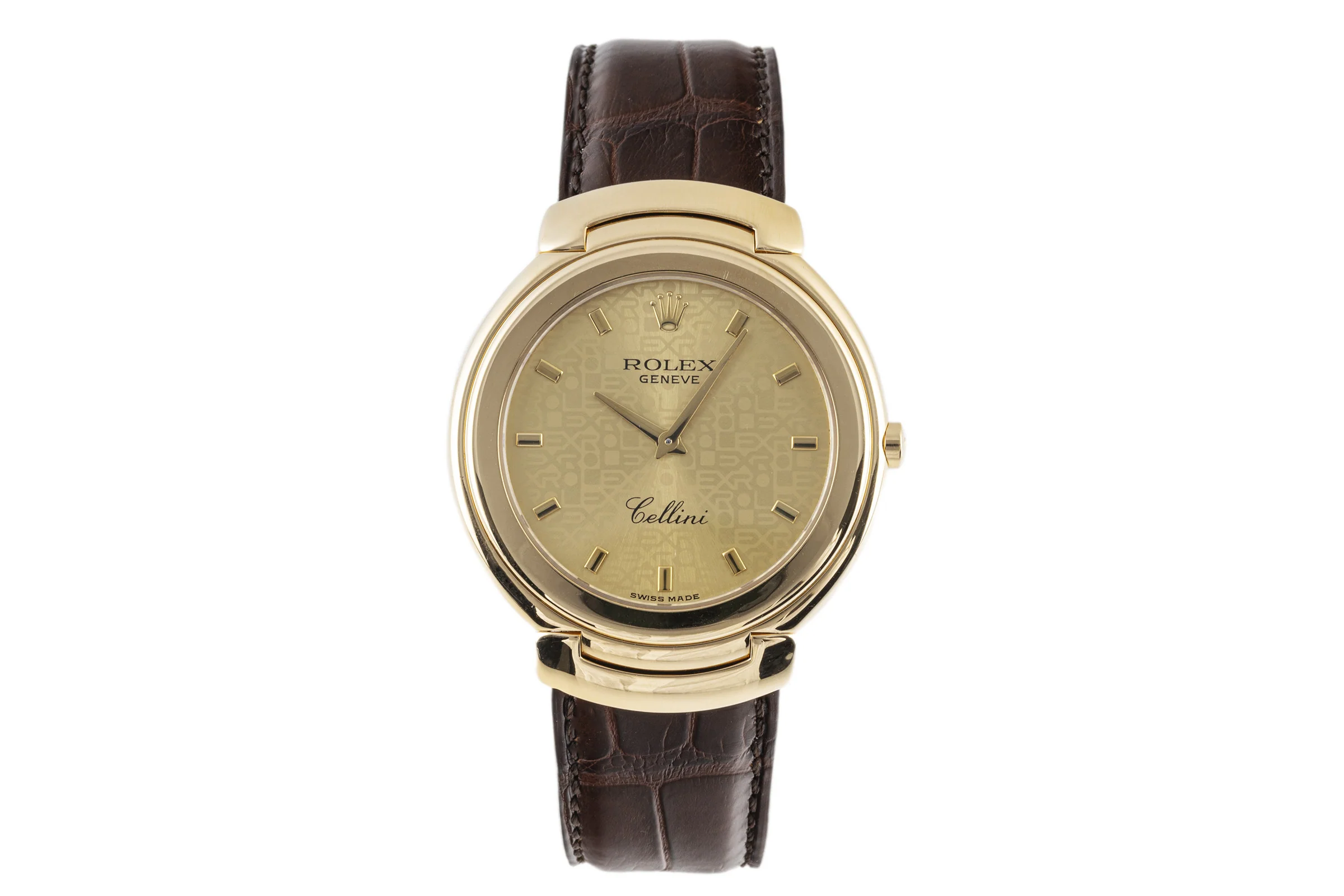 Rolex Cellini 18 ct gold quartz men's watch 6623  [2300701] - Image 4