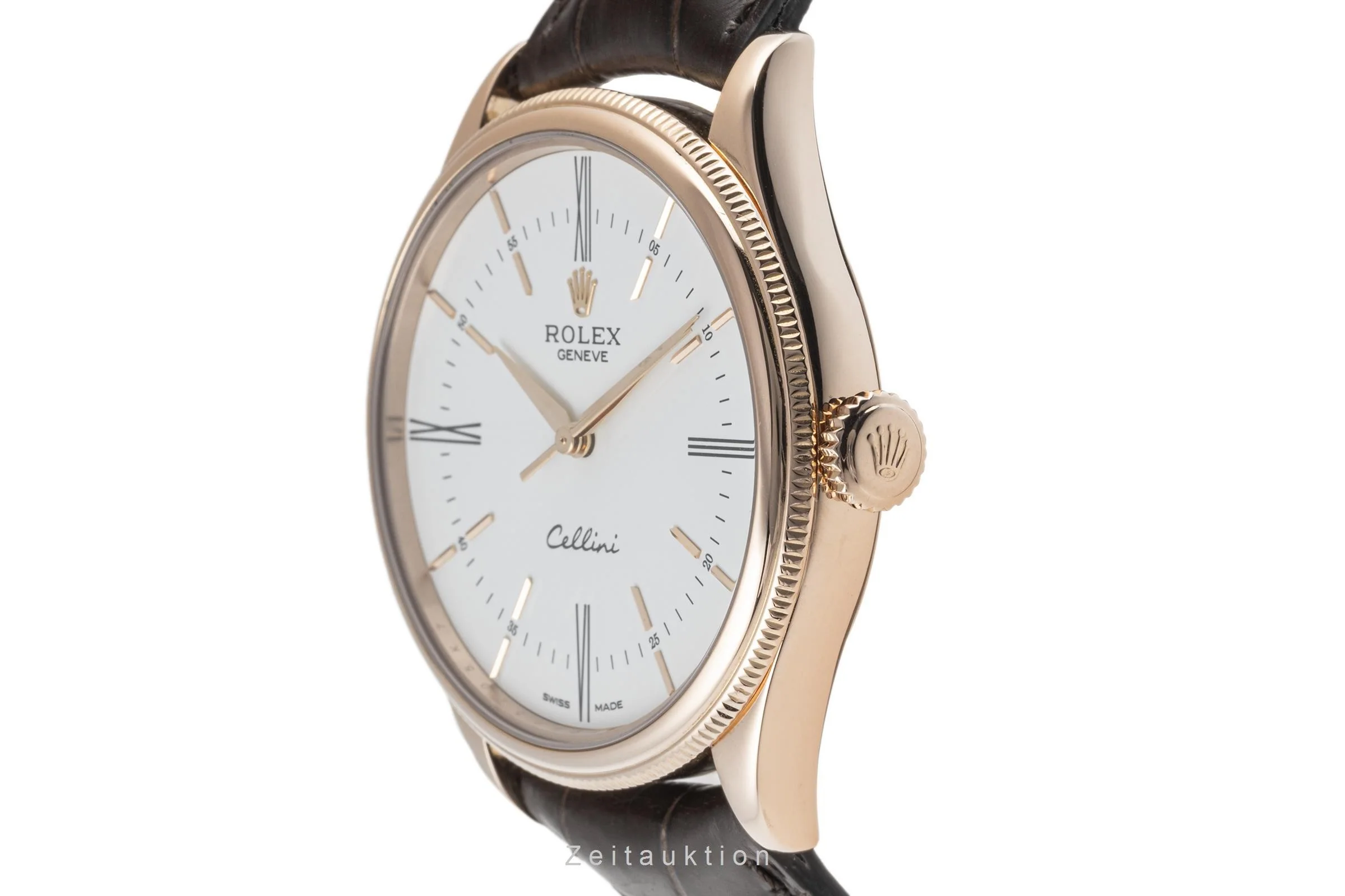 Rolex Cellini 18 ct red gold automatic men's watch 50505  [2302301] - Image 6