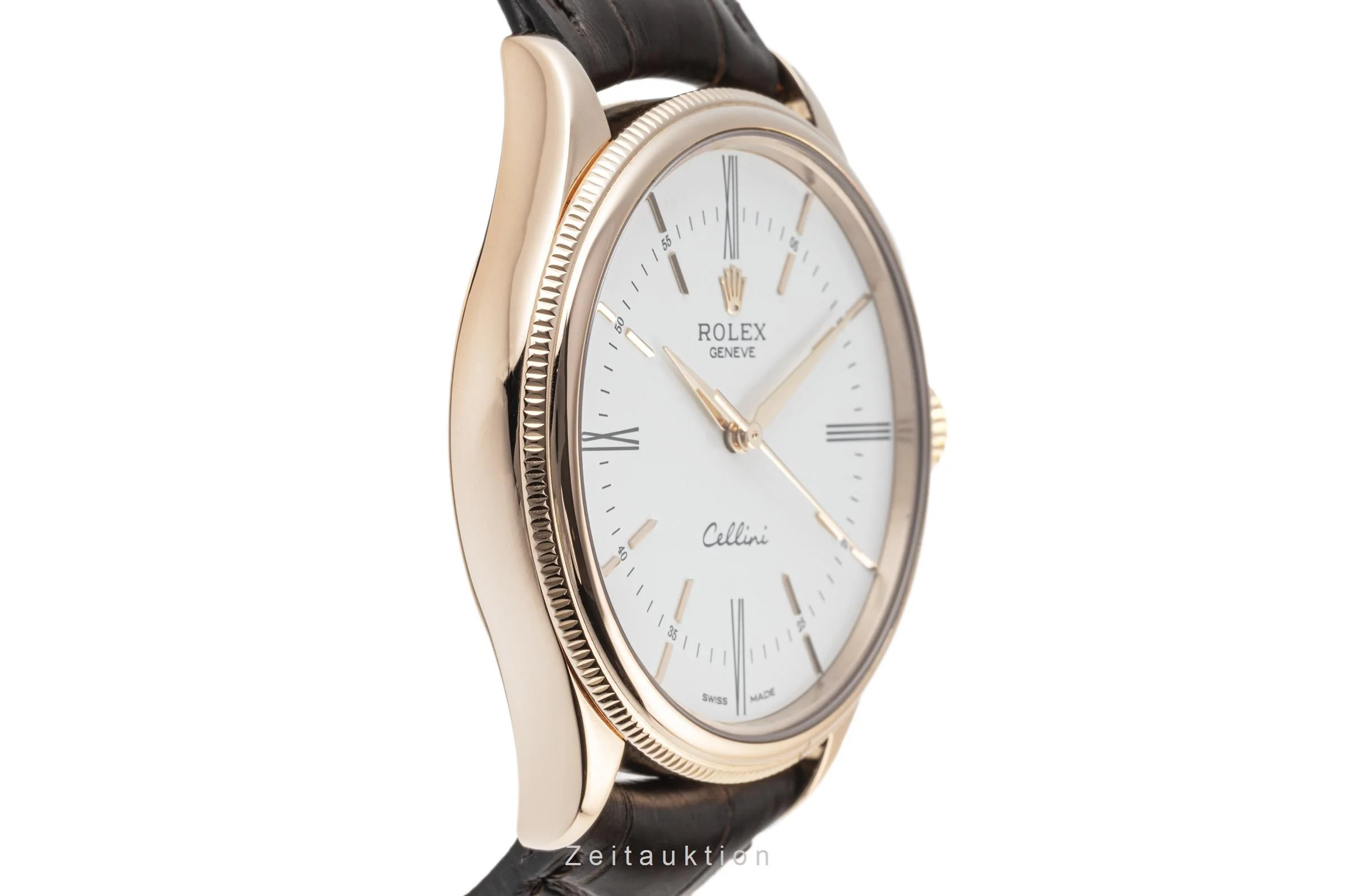 Rolex Cellini 18 ct red gold automatic men's watch 50505  [2302301] - Image 7