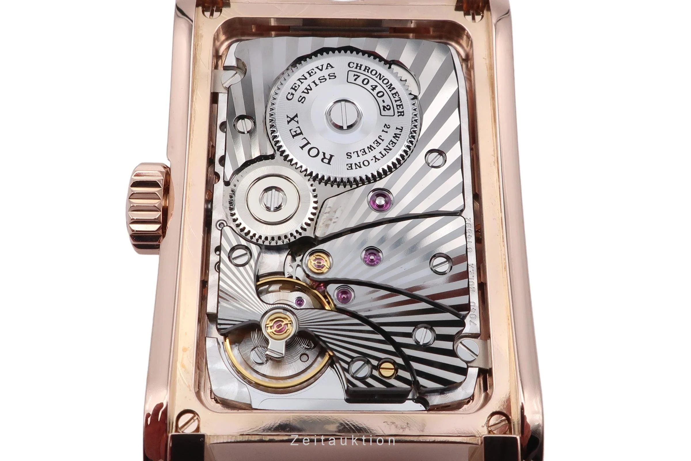 Rolex Cellini 18 ct red gold manual winding men's watch 5442/5  [2600632] - Image 17