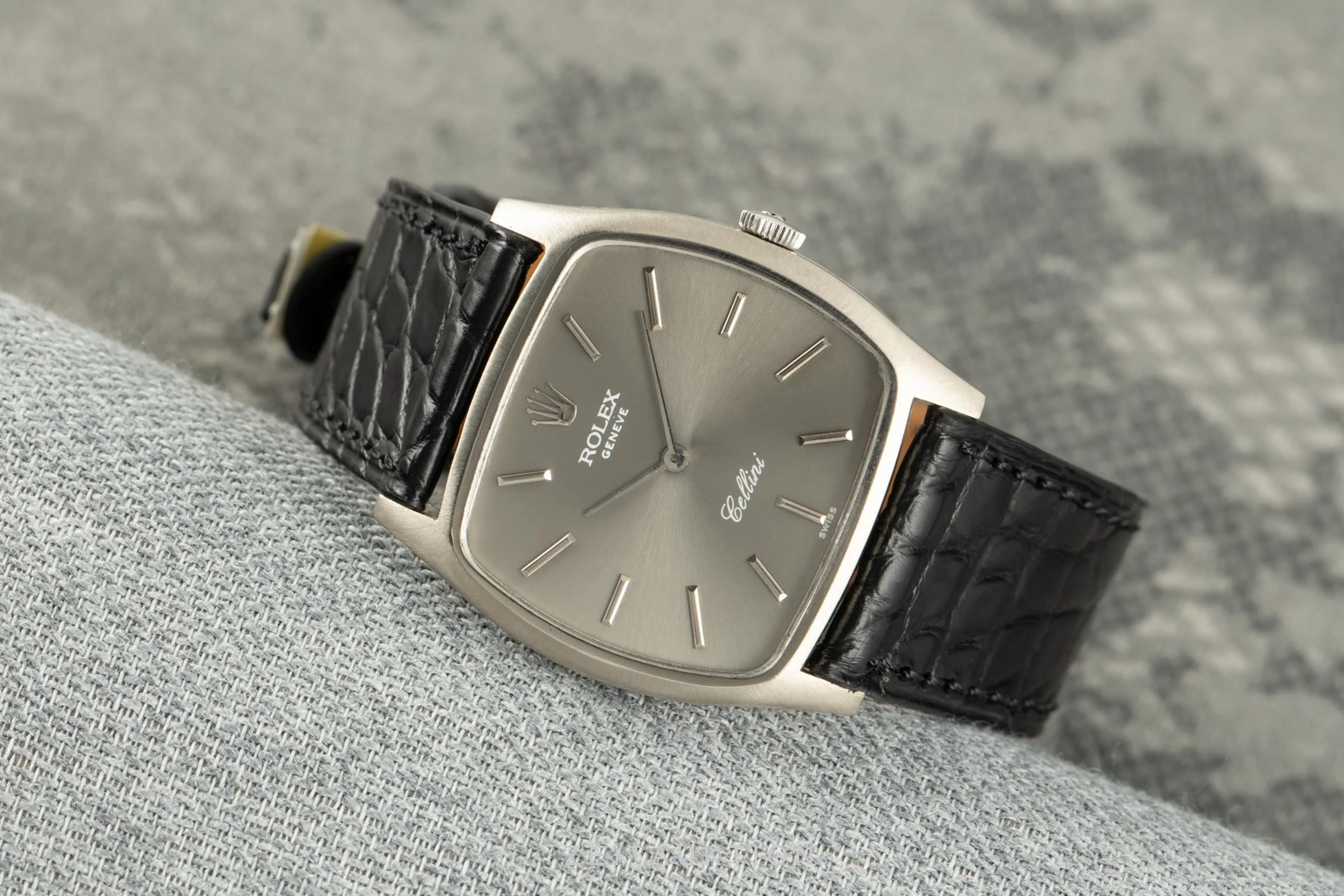 Rolex Cellini 18 ct white gold manual winding men's watch 3805 Vintage  [2102455] - Image 2