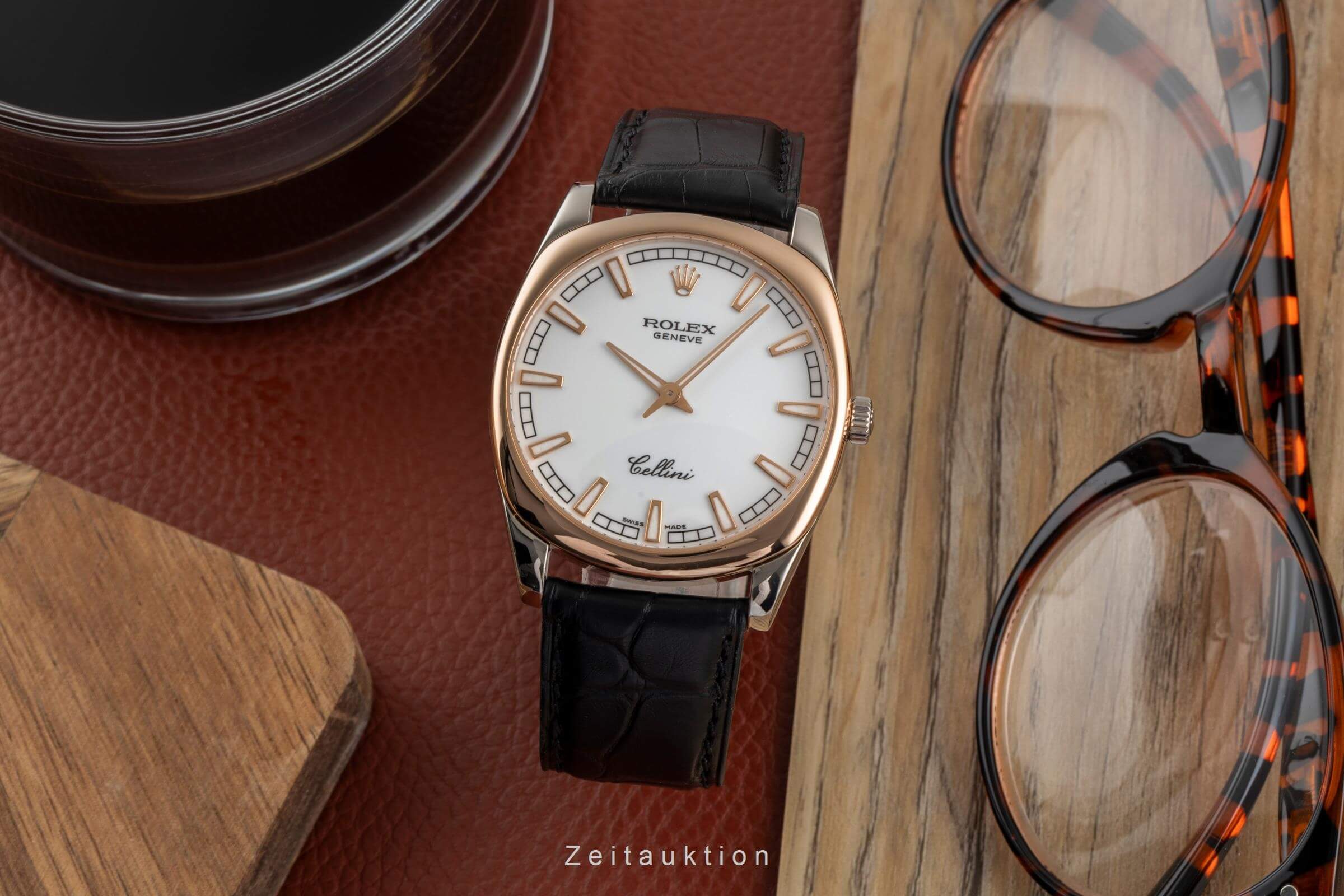 Rolex Cellini 18 ct white gold manual winding men's watch 4243  [2501867] - Image 4