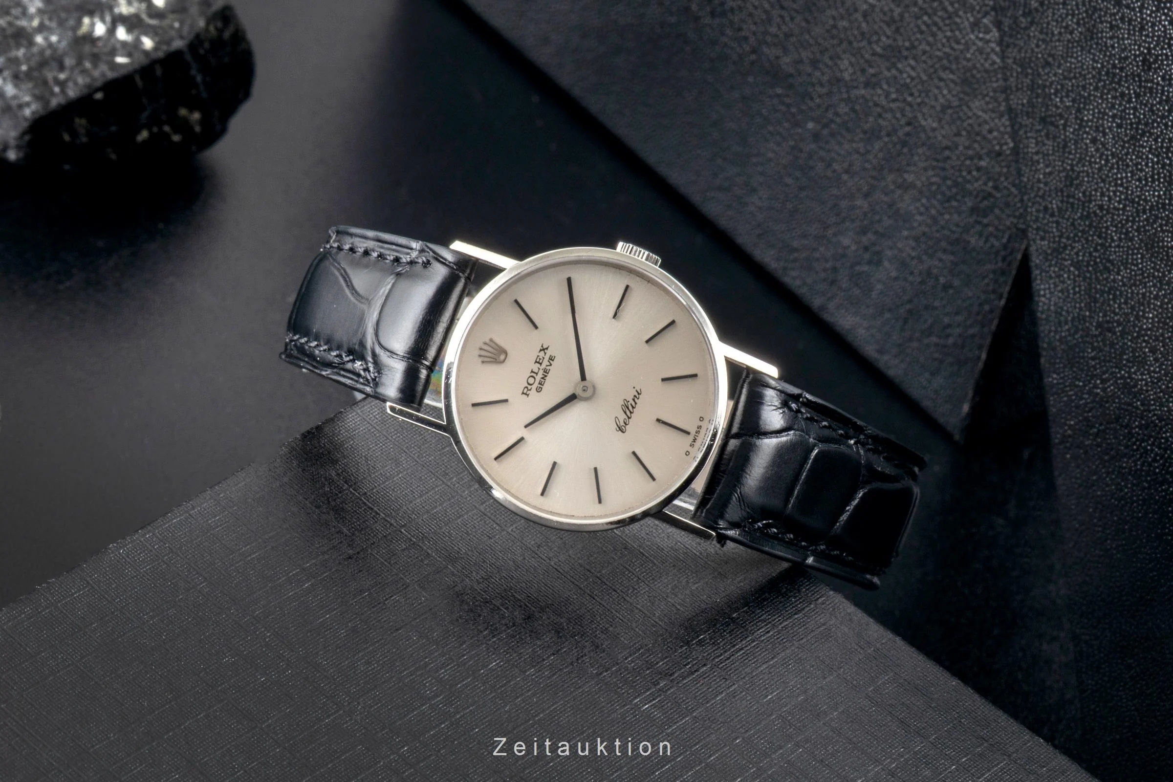 Rolex Cellini 18 ct white gold manual winding women's watch 3810 Vintage  [2600776] - Image 3