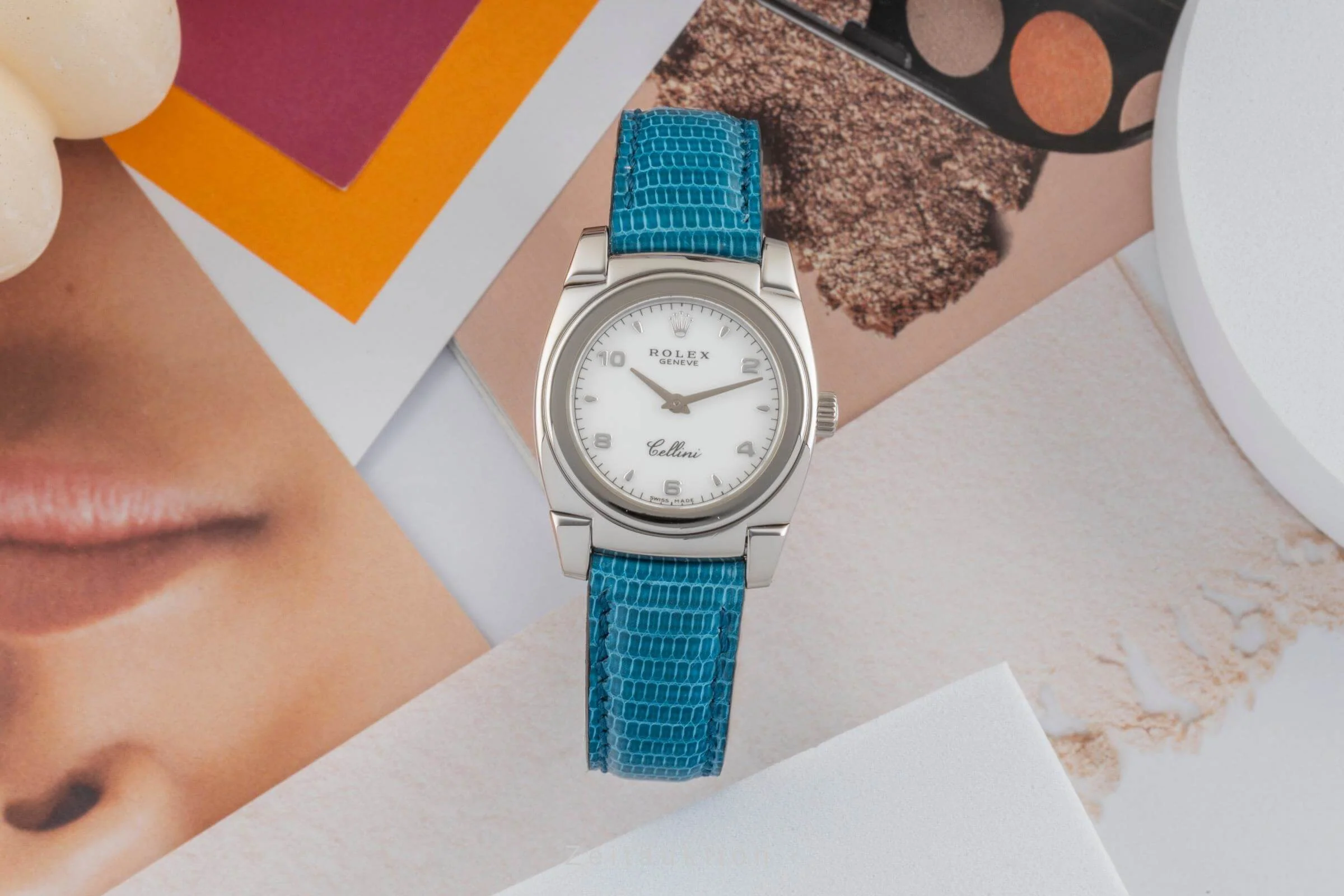Rolex Cellini 18 ct white gold manual winding women's watch 5310  [2402585] - Image 3
