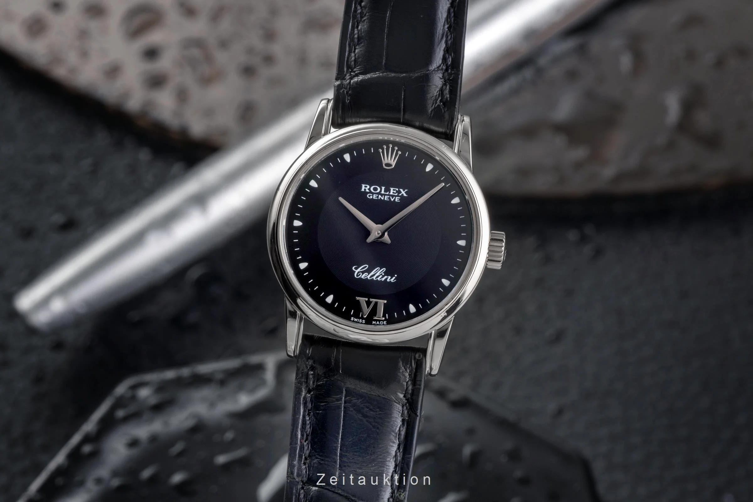 Rolex Cellini 18 ct white gold quartz women's watch 6111/9  [2503201] - Image 2