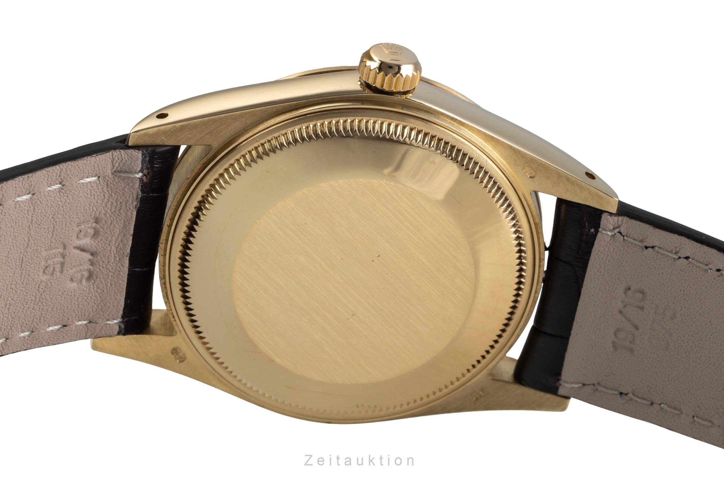 Rolex Date 14 ct yellow gold automatic men's watch 15037 Vintage  [2500495] - Image 11