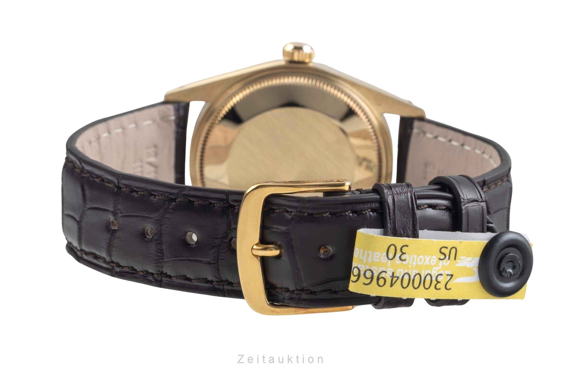 Rolex Date 14 ct yellow gold automatic men's watch 15037 Vintage  [2500495] - Image 12