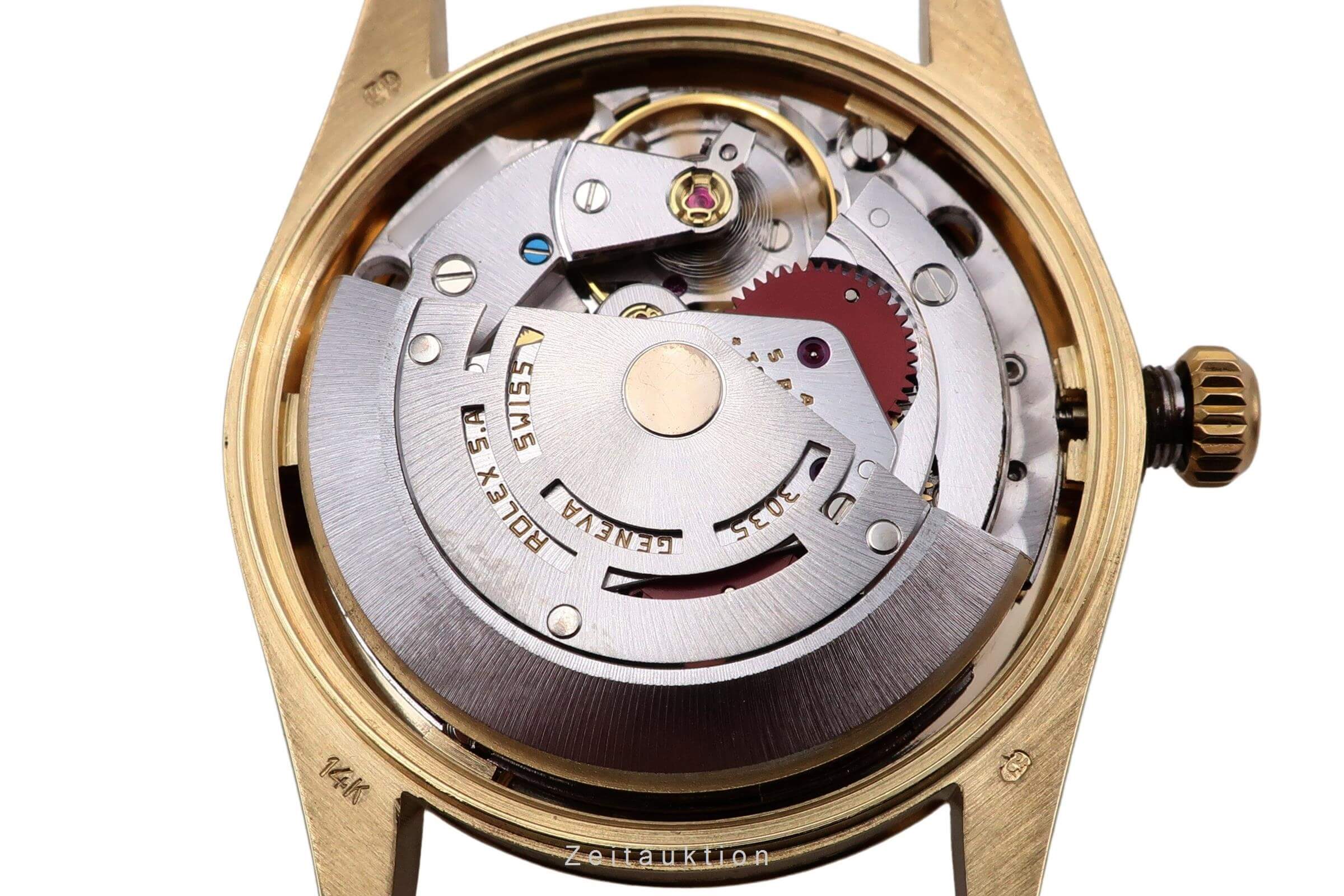 Rolex Date 14 ct yellow gold automatic men's watch 15037 Vintage  [2500495] - Image 14