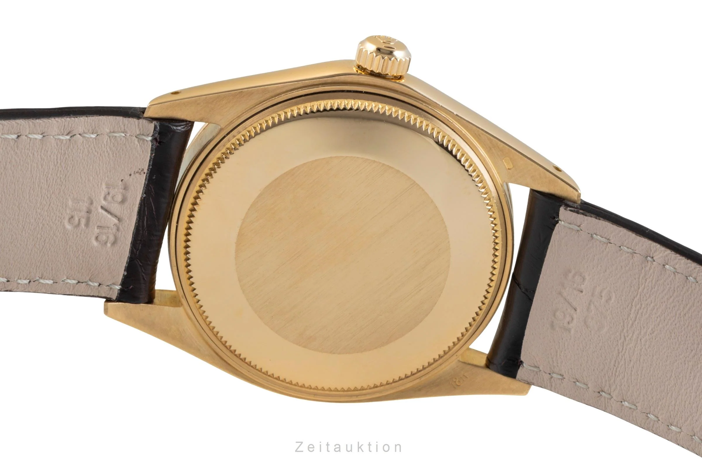 Rolex Date 18 ct gold automatic men's watch 1500 Vintage  [2505934] - Image 13