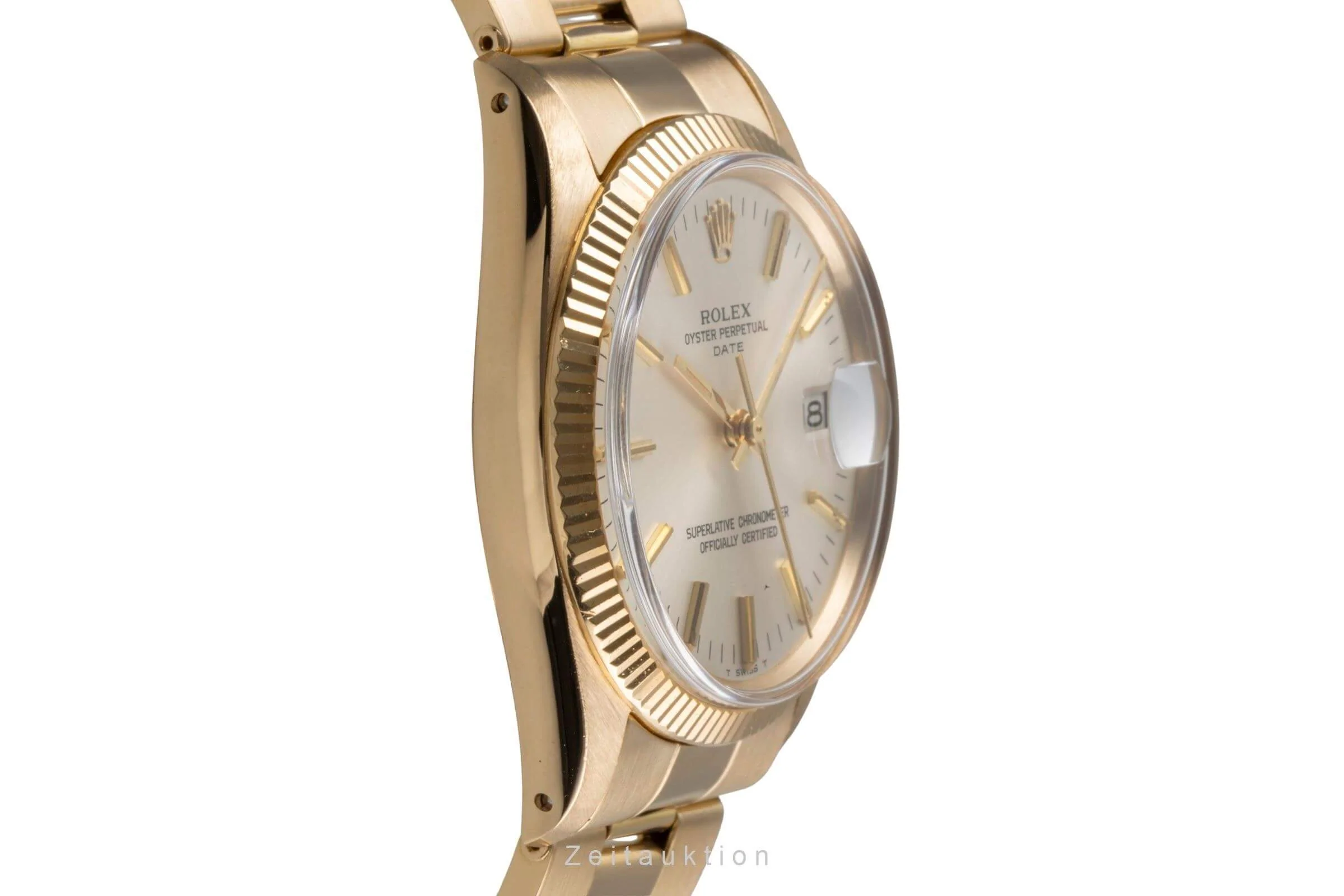 Rolex Date 18 ct gold automatic men's watch 1503 Vintage  [2502238] - Image 8