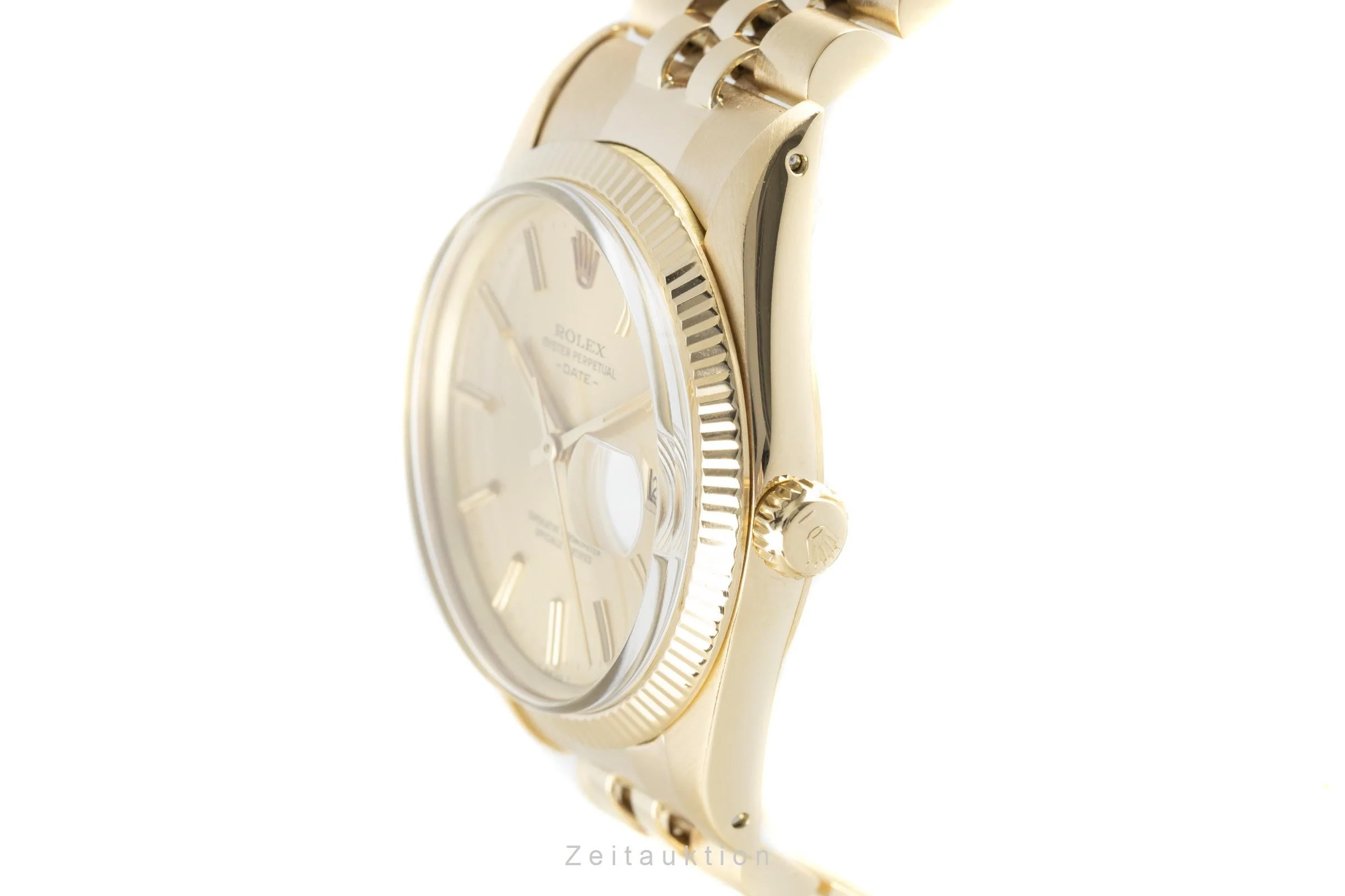 Rolex Date 18 ct gold automatic men's watch 15038  [2109904] - Image 6