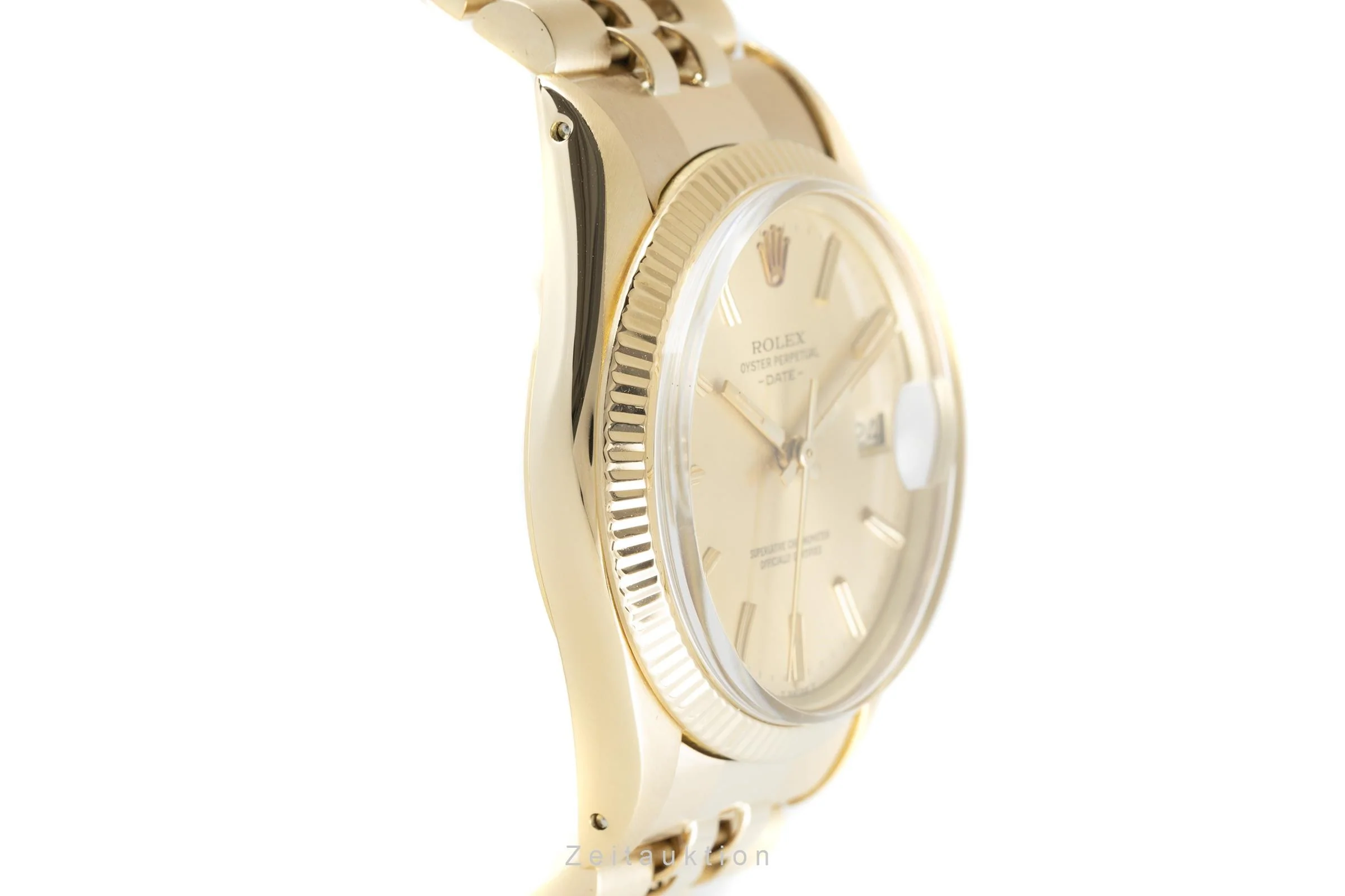 Rolex Date 18 ct gold automatic men's watch 15038  [2109904] - Image 7