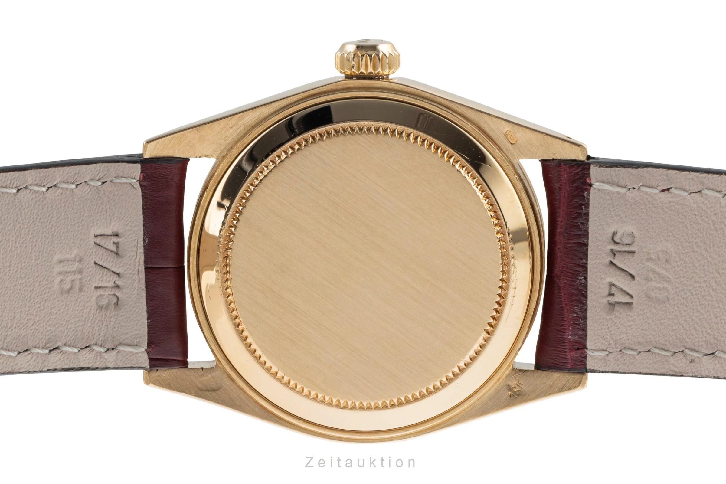 Rolex Date 18 ct gold automatic women's watch 6627  [2502473] - Image 11