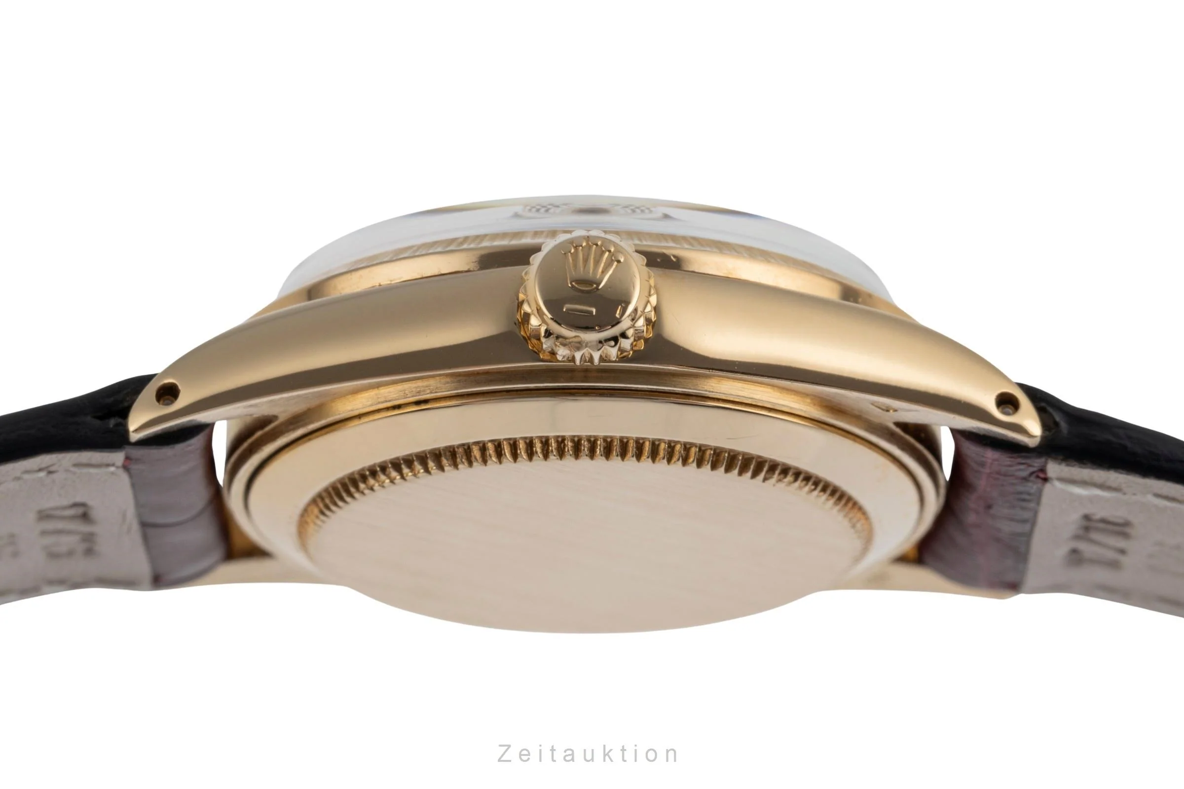 Rolex Date 18 ct gold automatic women's watch 6627  [2502473] - Image 12