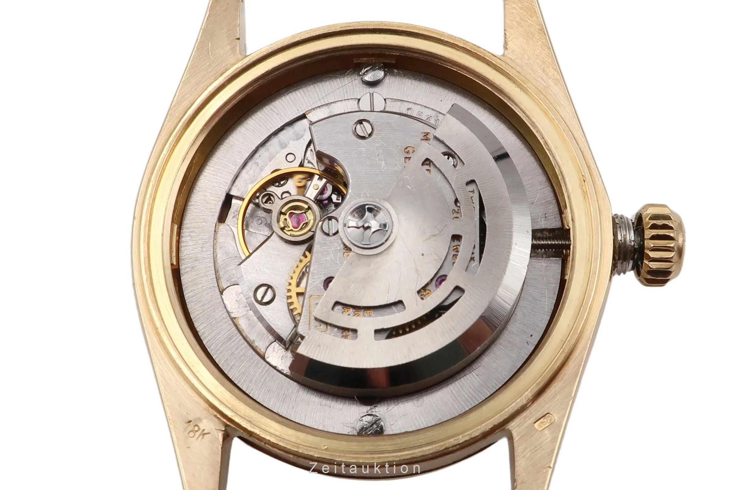 Rolex Date 18 ct gold automatic women's watch 6627  [2502473] - Image 14