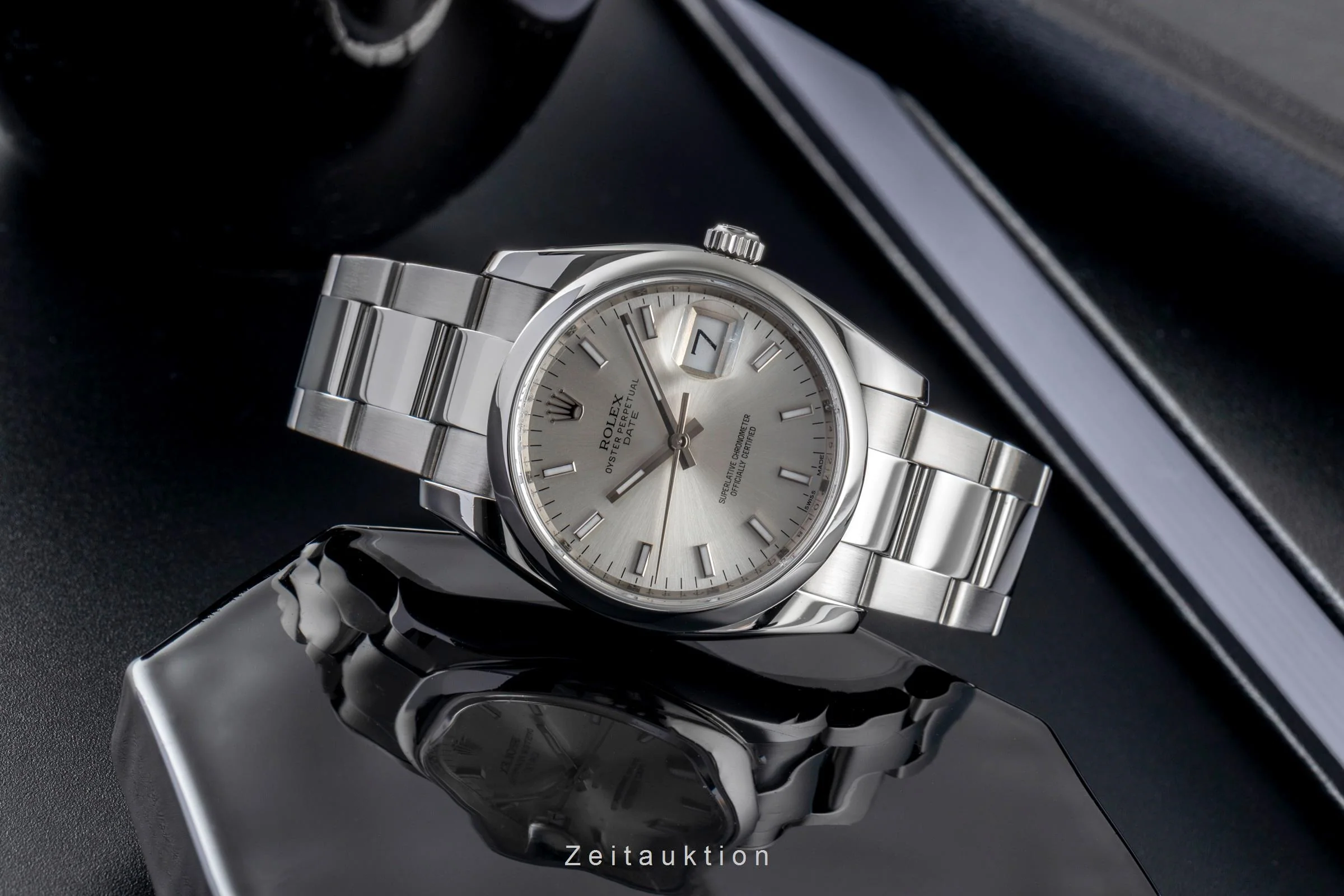 Rolex Date steel automatic men's watch 115200  [2502581] - Image 3
