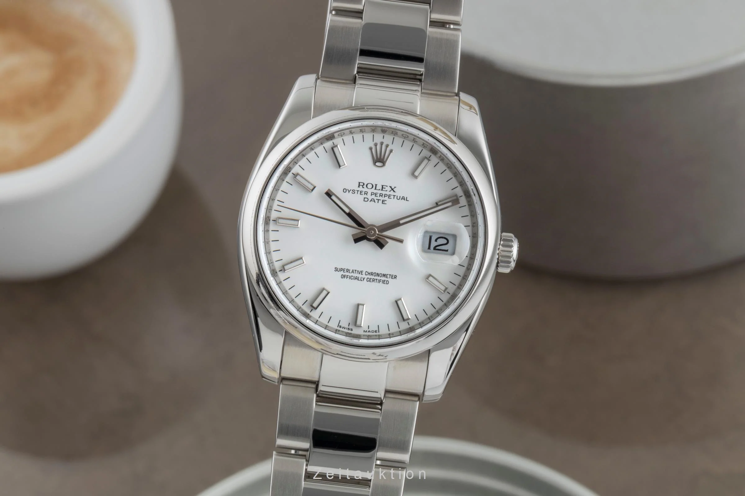 Rolex Date steel automatic men's watch 115200  [2504831] - Image 2