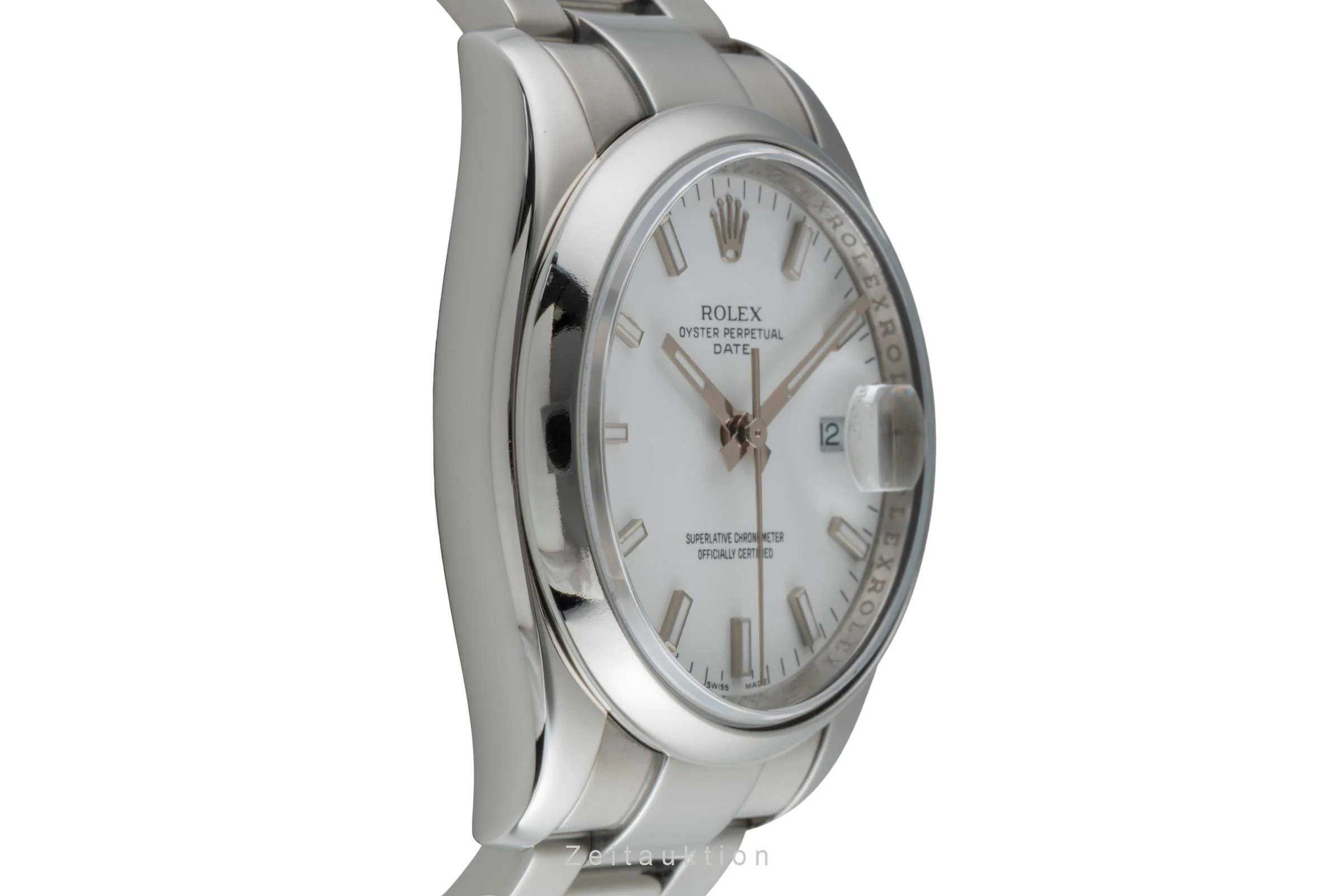 Rolex Date steel automatic men's watch 115200  [2504831] - Image 8