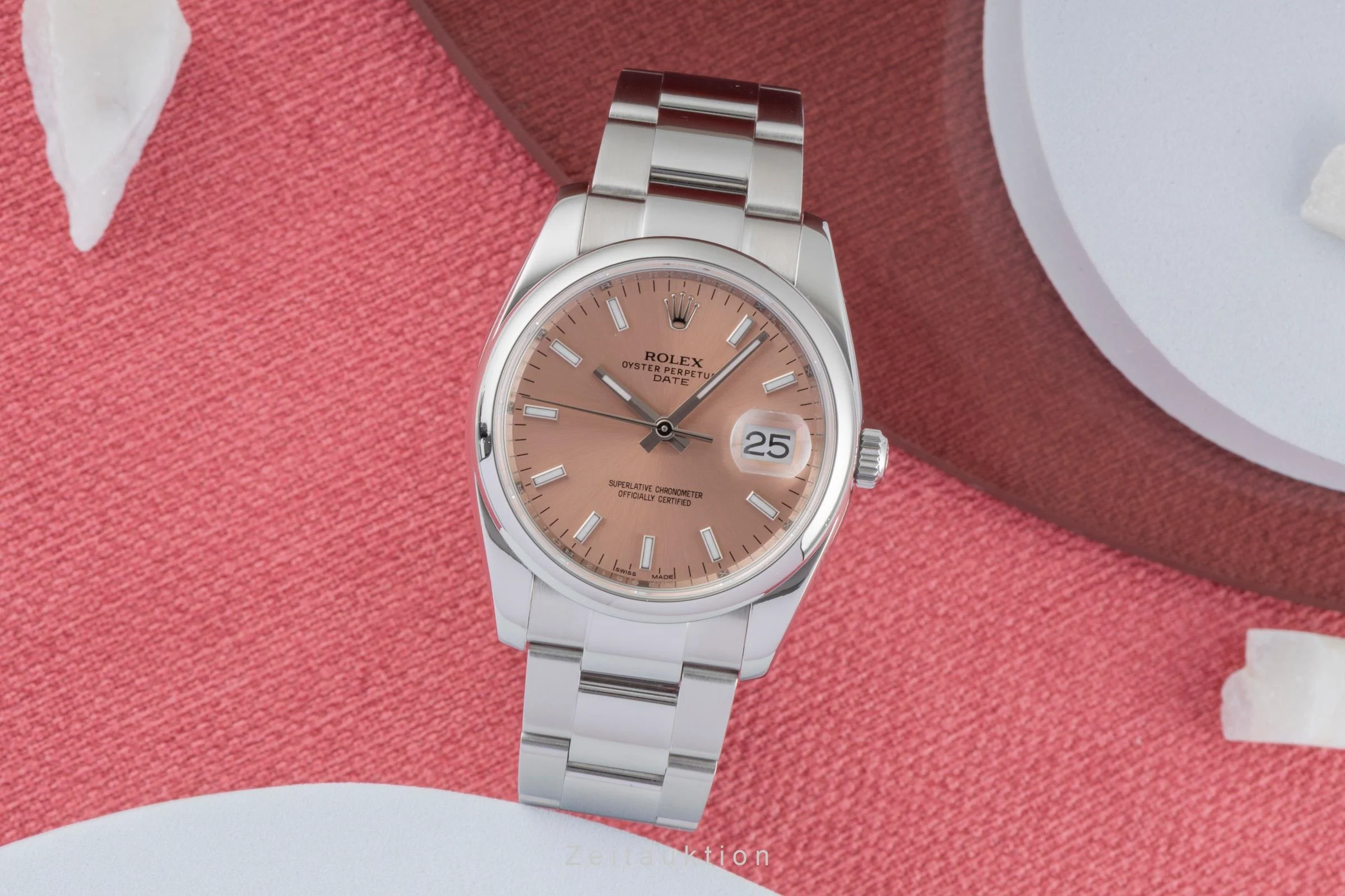 Rolex Date steel automatic men's watch 115200  [2505450] - Image 4