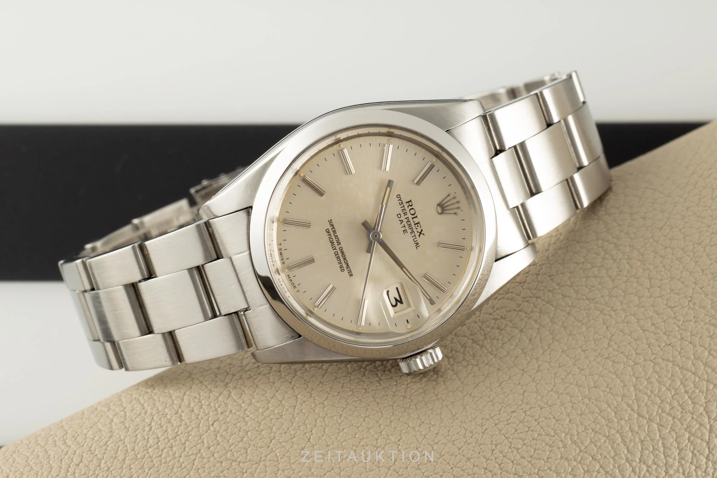 Rolex Date steel automatic men's watch 1500  [2105681] - Image 2