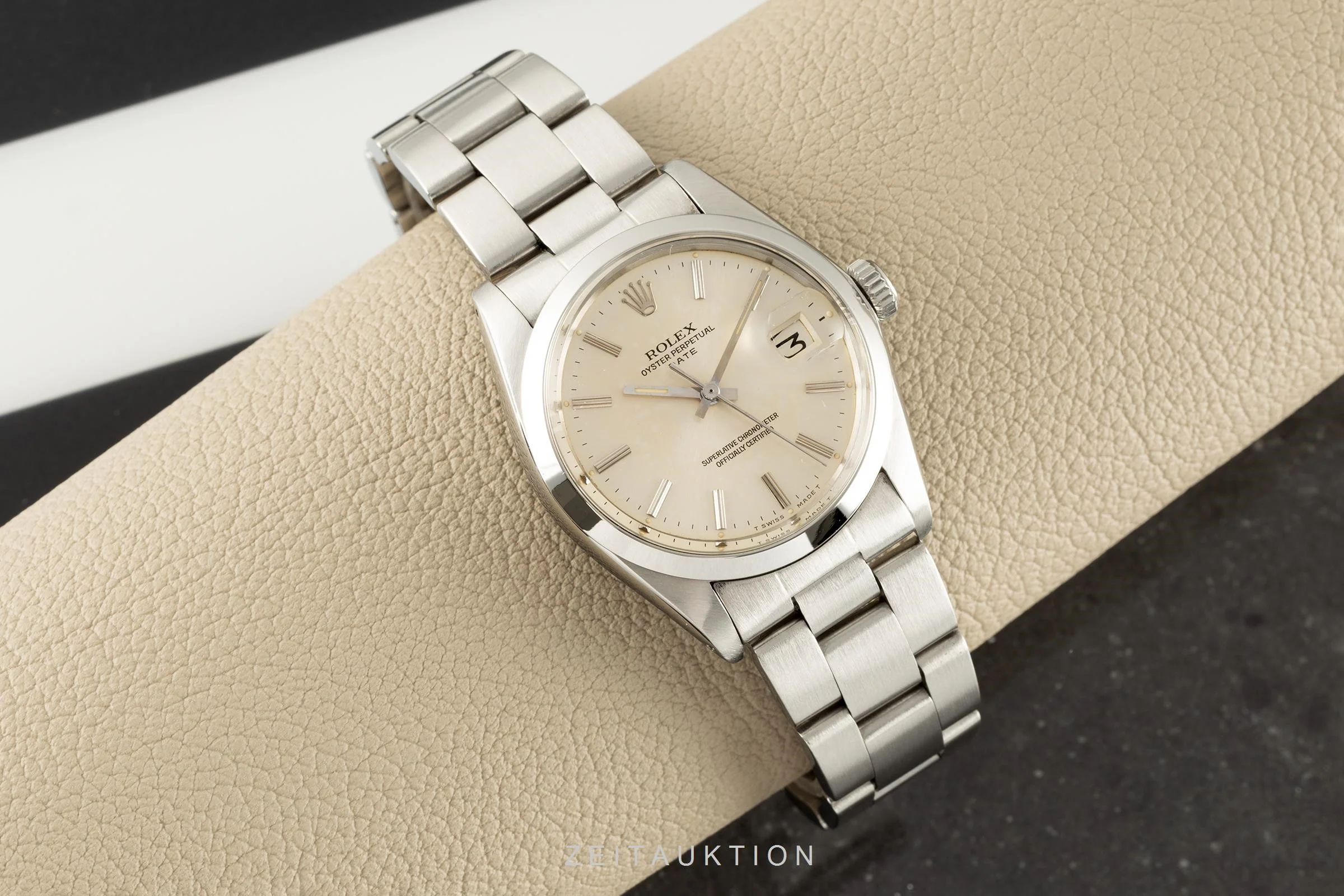 Rolex Date steel automatic men's watch 1500  [2105681] - Image 3