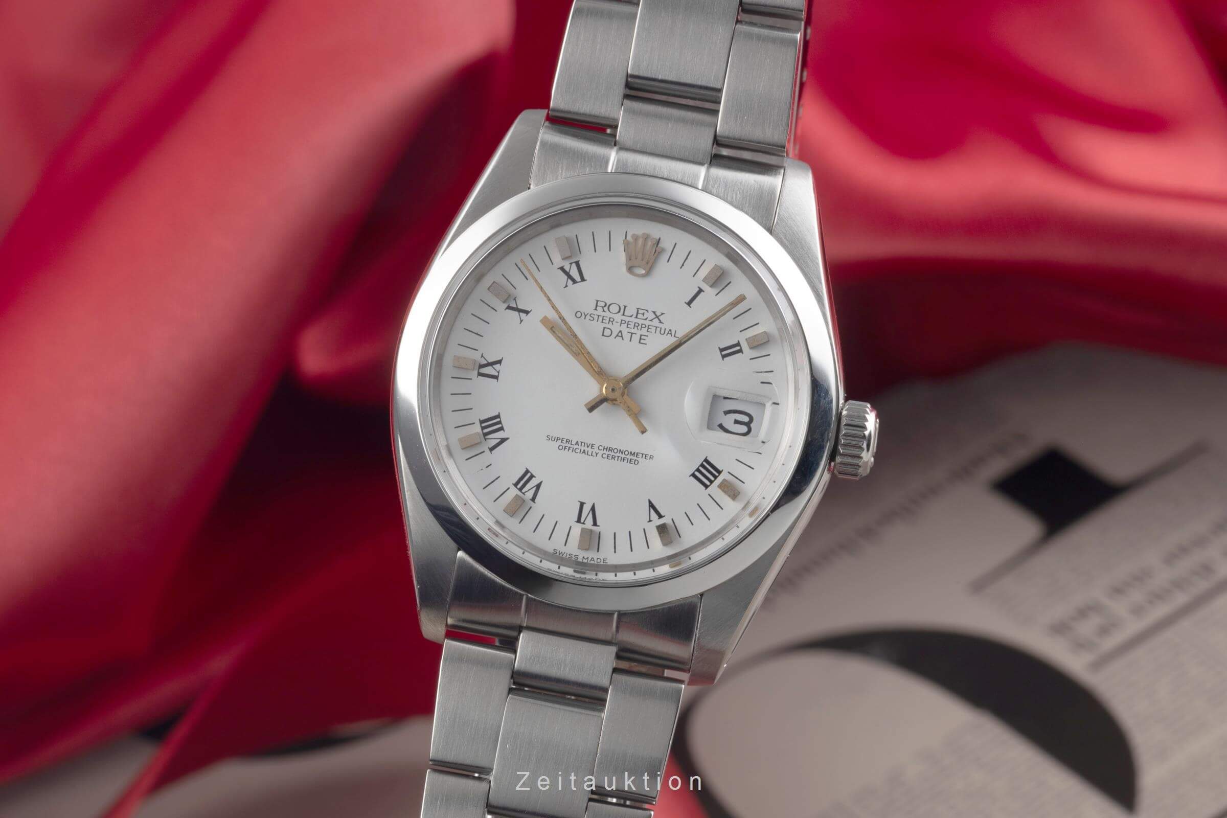 Rolex Date steel automatic men's watch 1500  [2500704] - Image 2