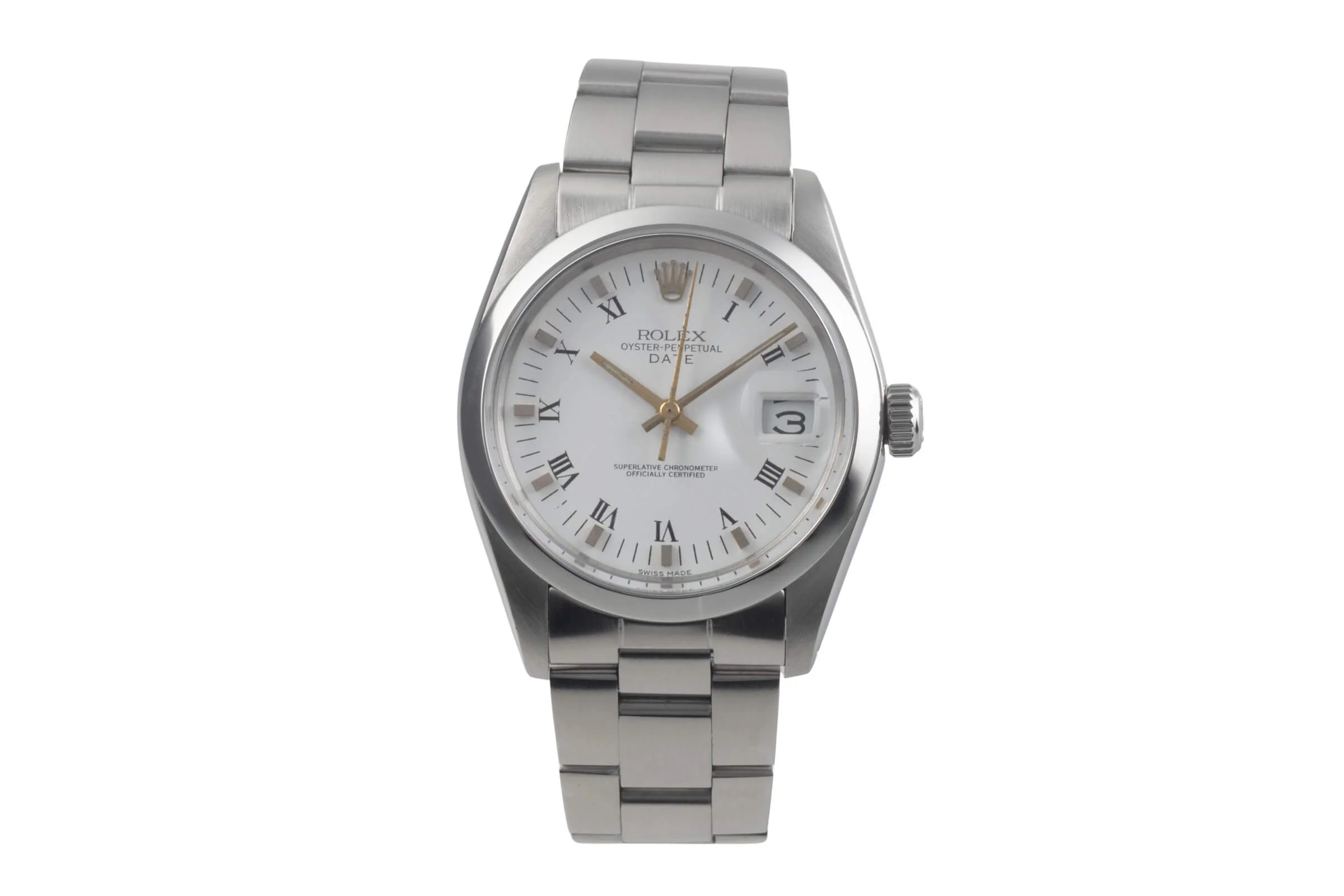 Rolex Date steel automatic men's watch 1500  [2500704] - Image 5