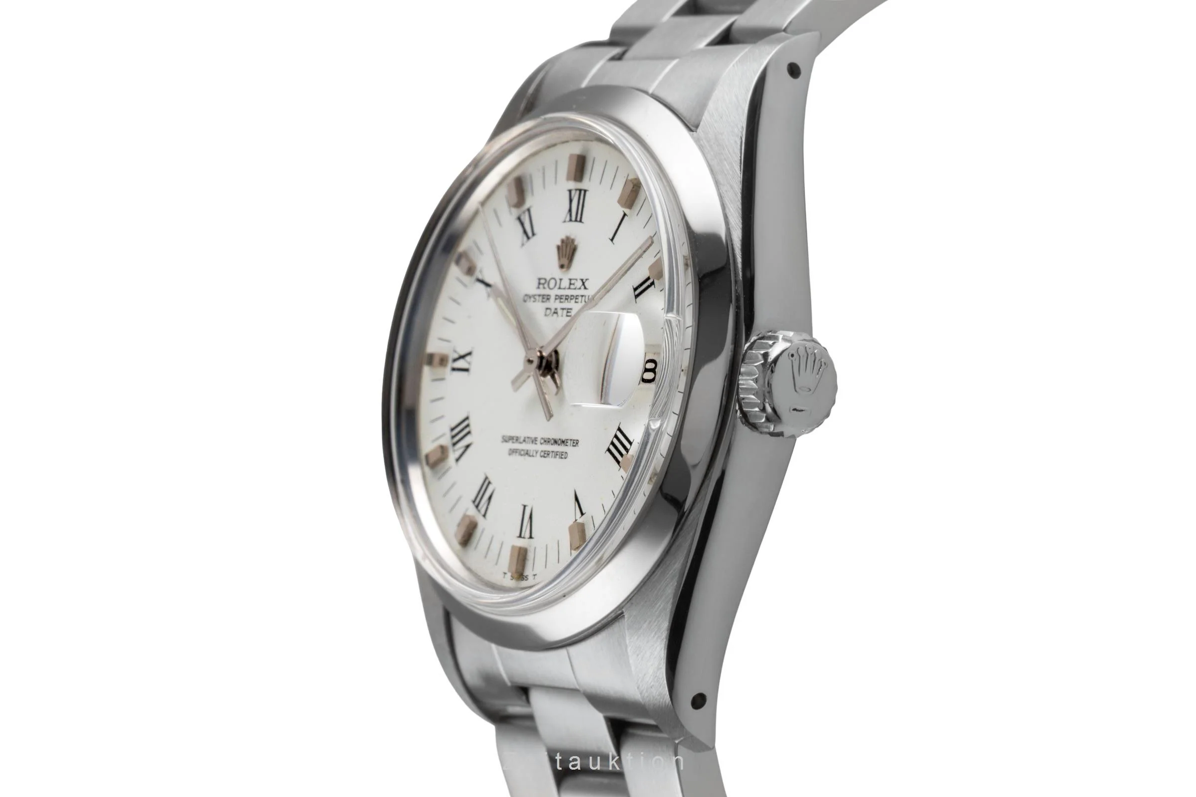 Rolex Date steel automatic men's watch 1500  [2503048] - Image 7
