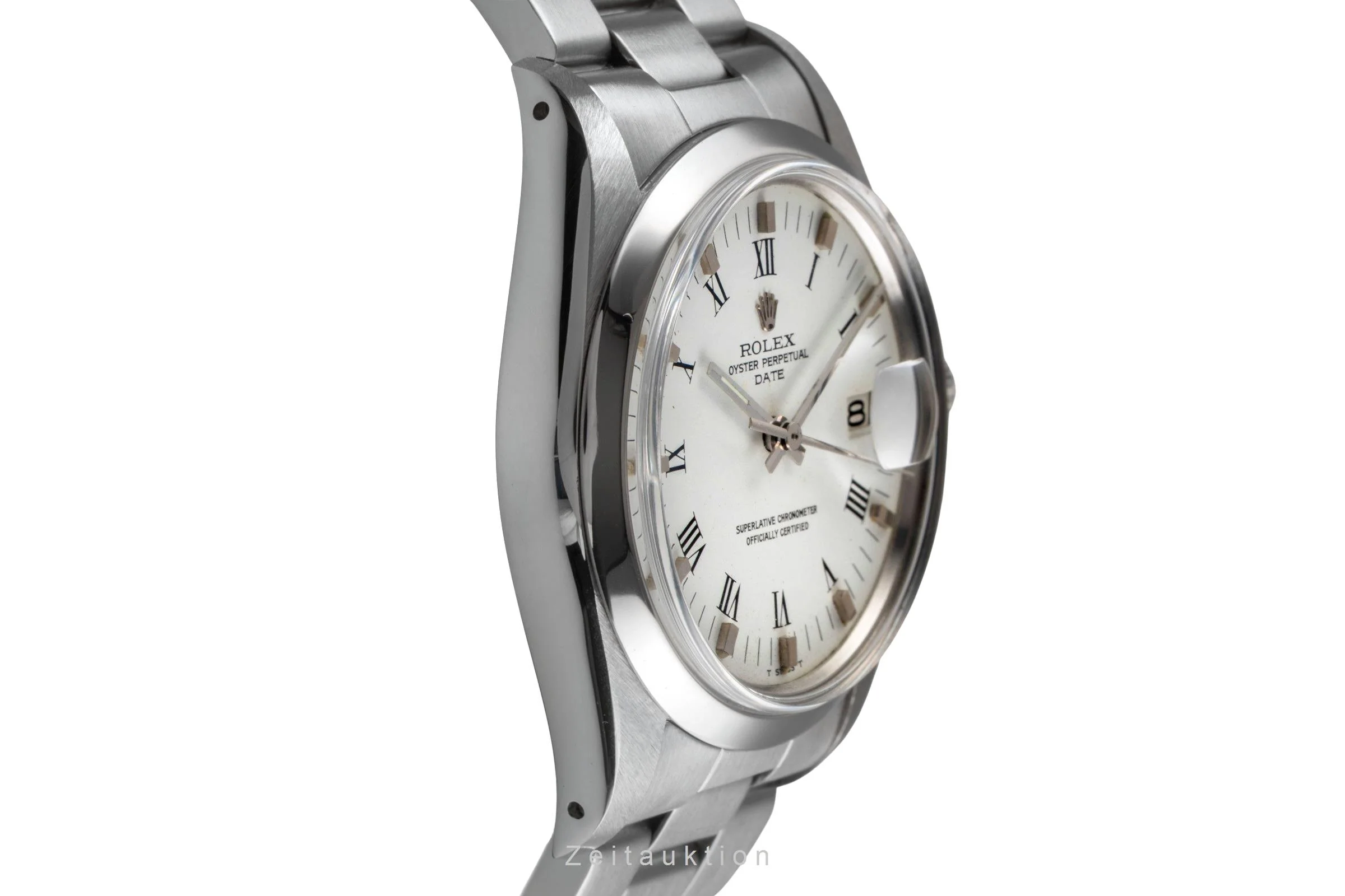 Rolex Date steel automatic men's watch 1500  [2503048] - Image 8