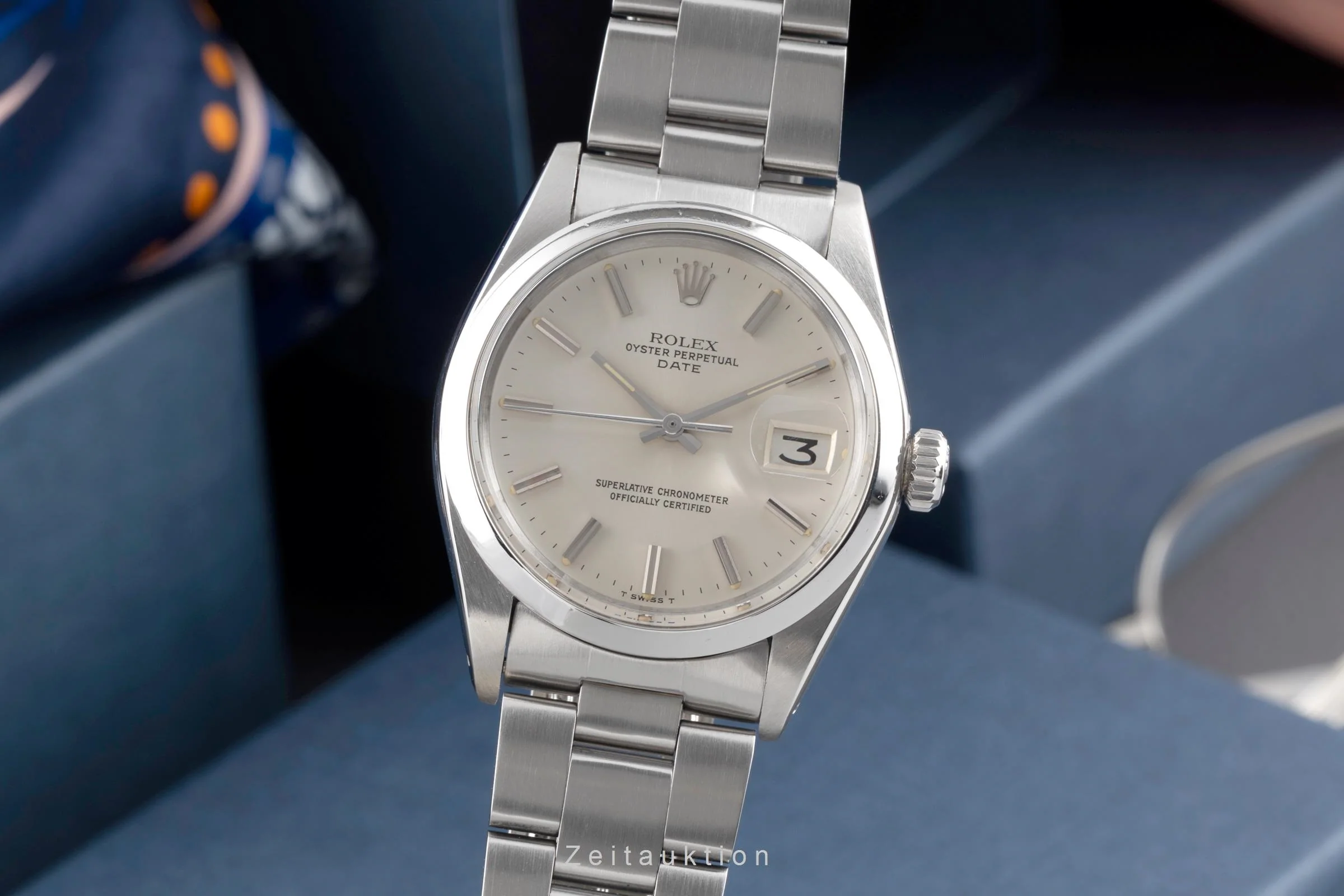 Rolex Date steel automatic men's watch 1500  [2504070] - Image 2