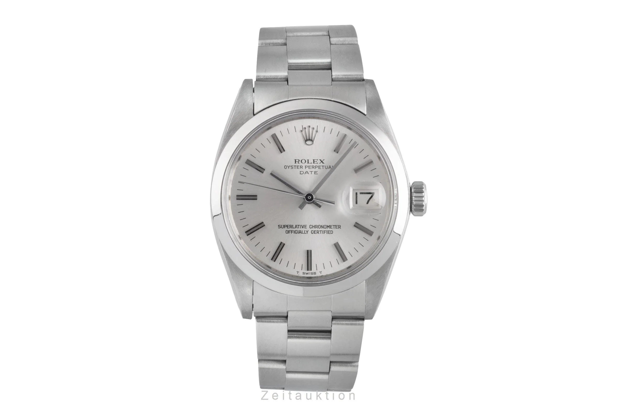 Rolex Date steel automatic men's watch 1500  [2504249] - Image 5
