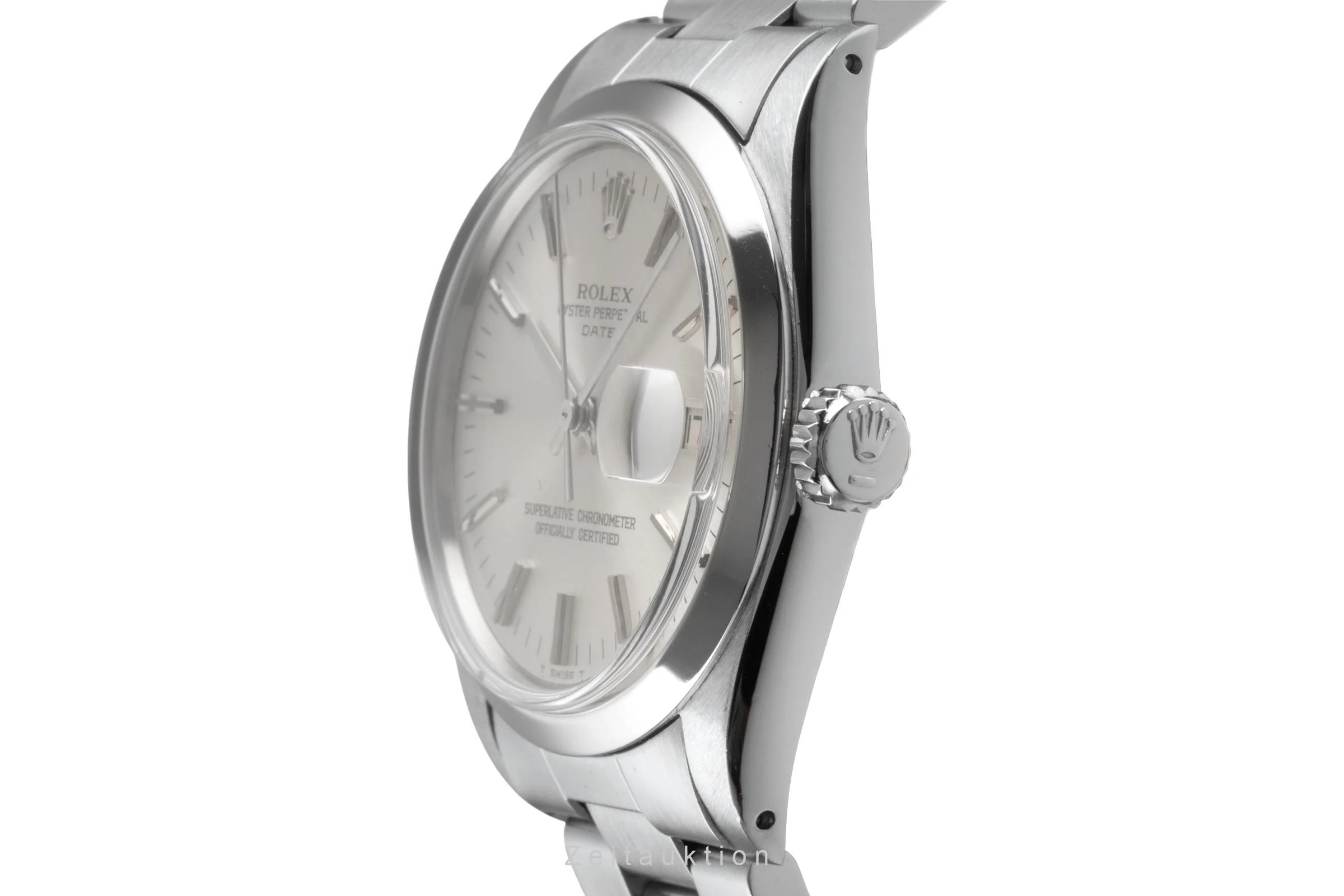 Rolex Date steel automatic men's watch 1500  [2504249] - Image 7