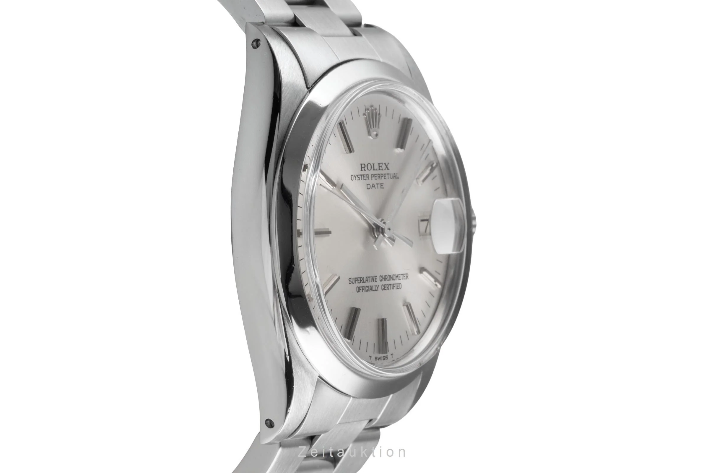 Rolex Date steel automatic men's watch 1500  [2504249] - Image 8