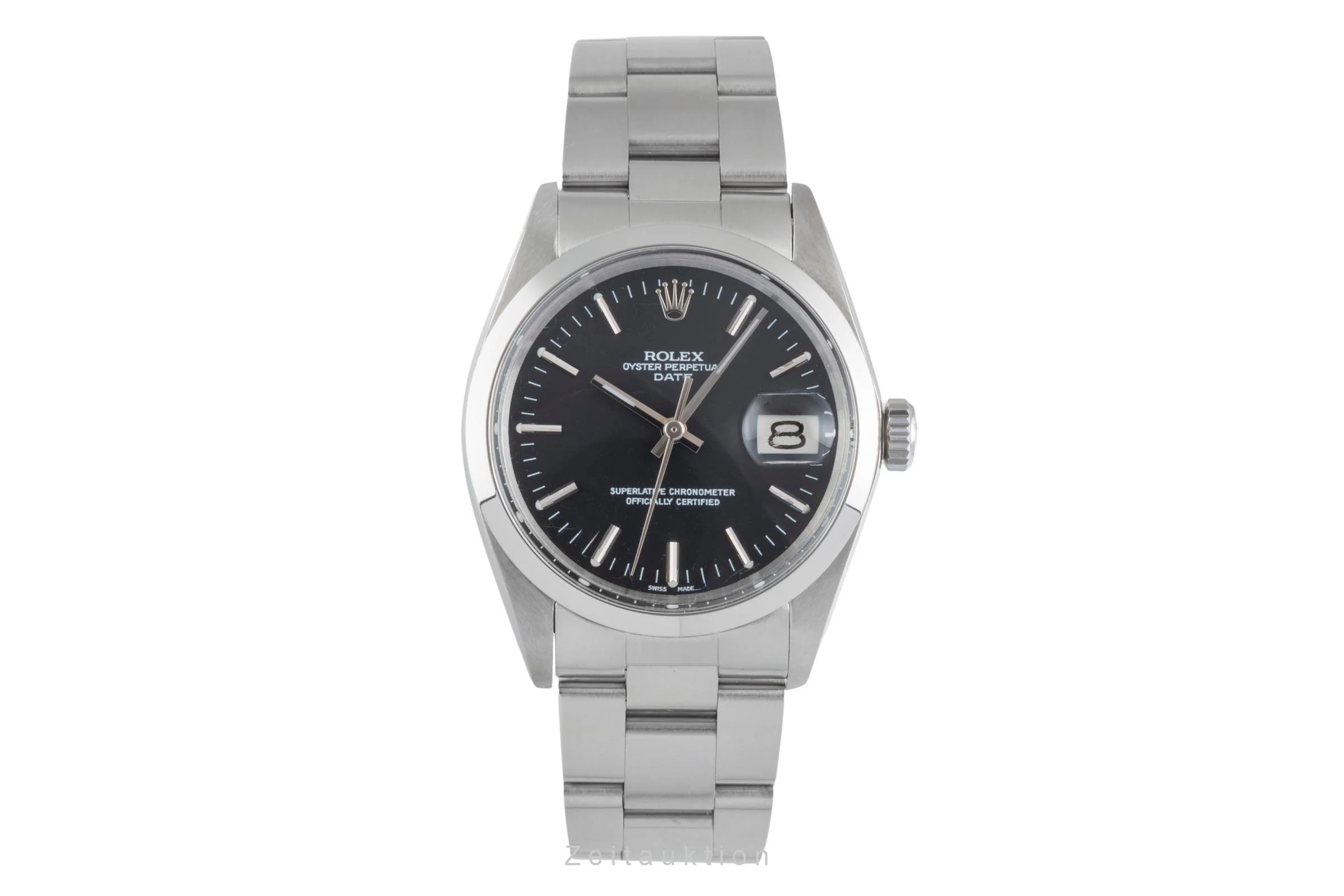 Rolex Date steel automatic men's watch 1500  [2504718] - Image 5