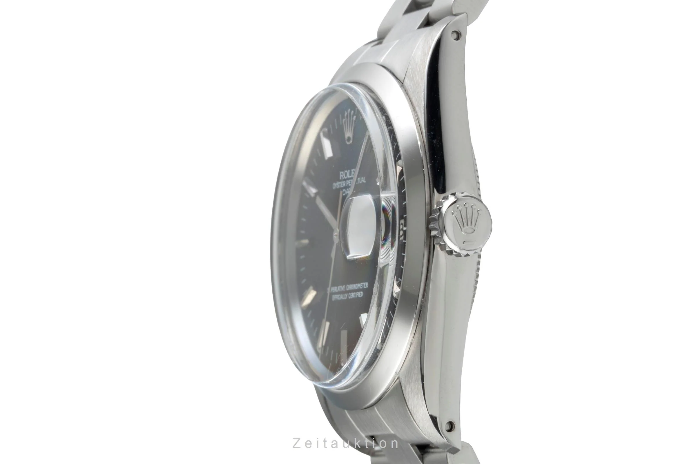 Rolex Date steel automatic men's watch 1500  [2504718] - Image 7