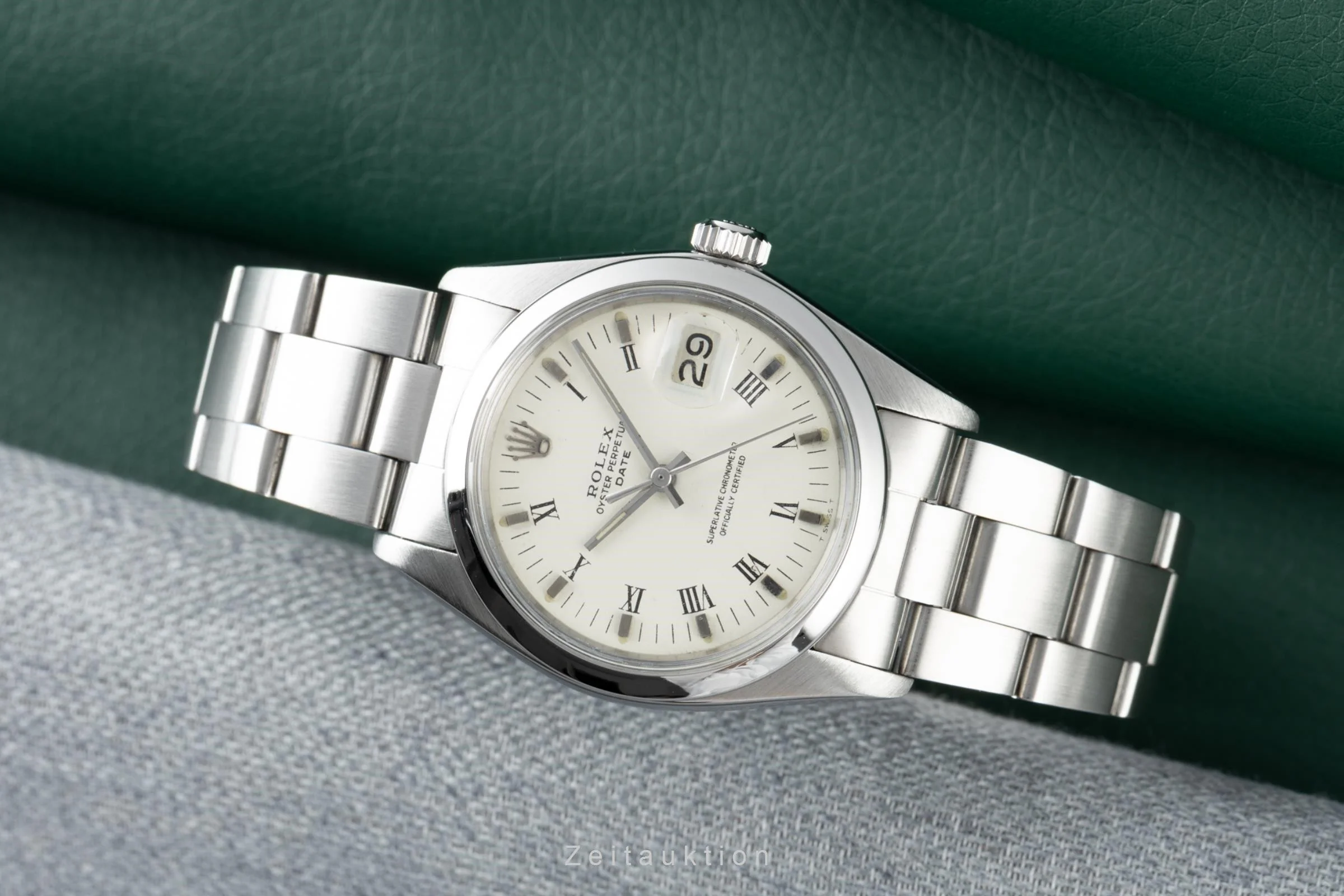 Rolex Date steel automatic men's watch 1500 Vintage  [2203134] - Image 2