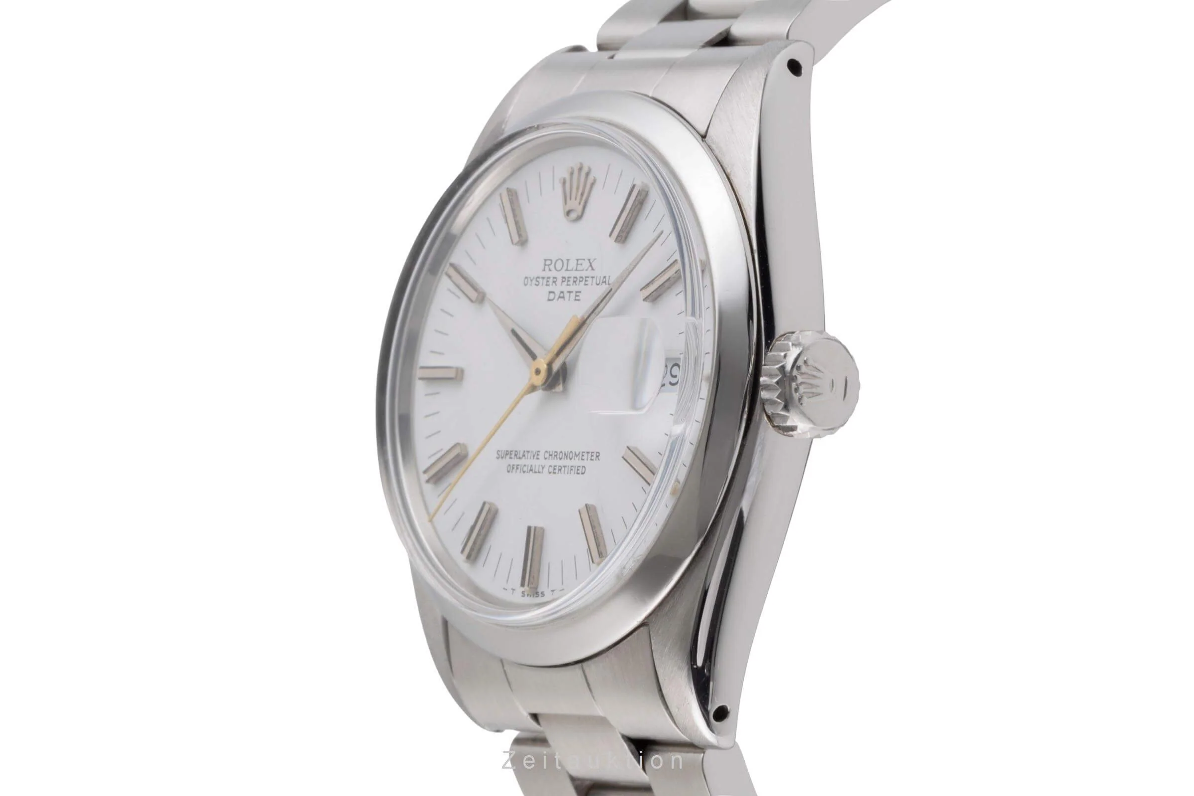 Rolex Date steel automatic men's watch 1500 Vintage  [2406481] - Image 6