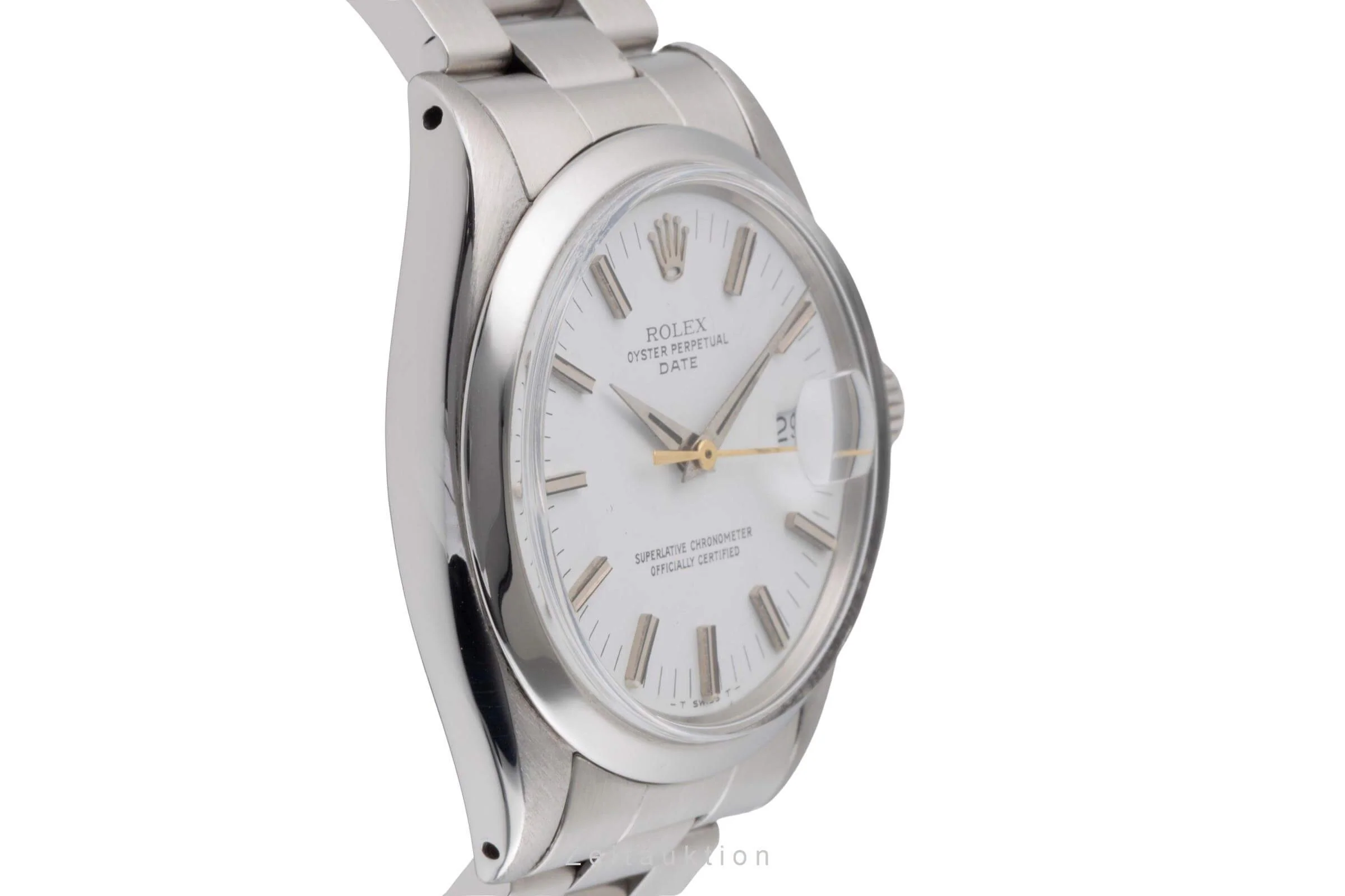 Rolex Date steel automatic men's watch 1500 Vintage  [2406481] - Image 7