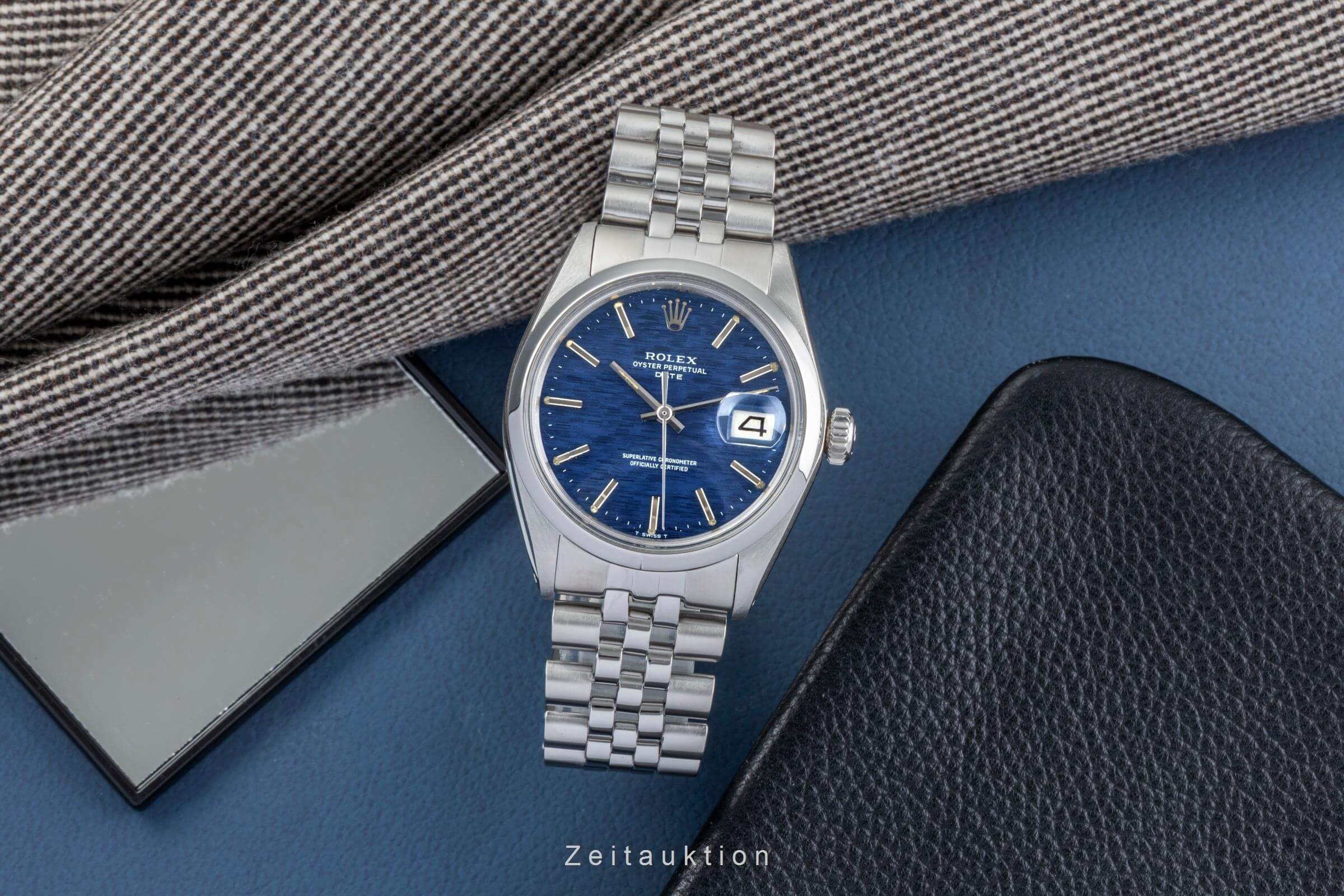 Rolex Date steel automatic men's watch 1500 Vintage  [2501470] - Image 4