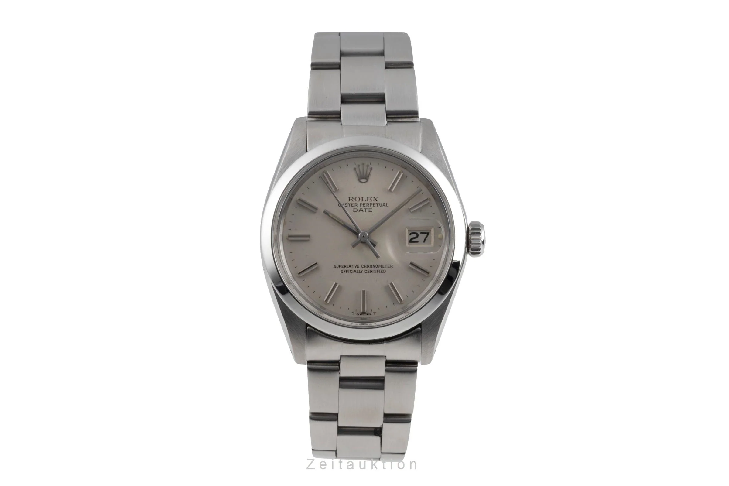 Rolex Date steel automatic men's watch 1500 Vintage  [2506765] - Image 5