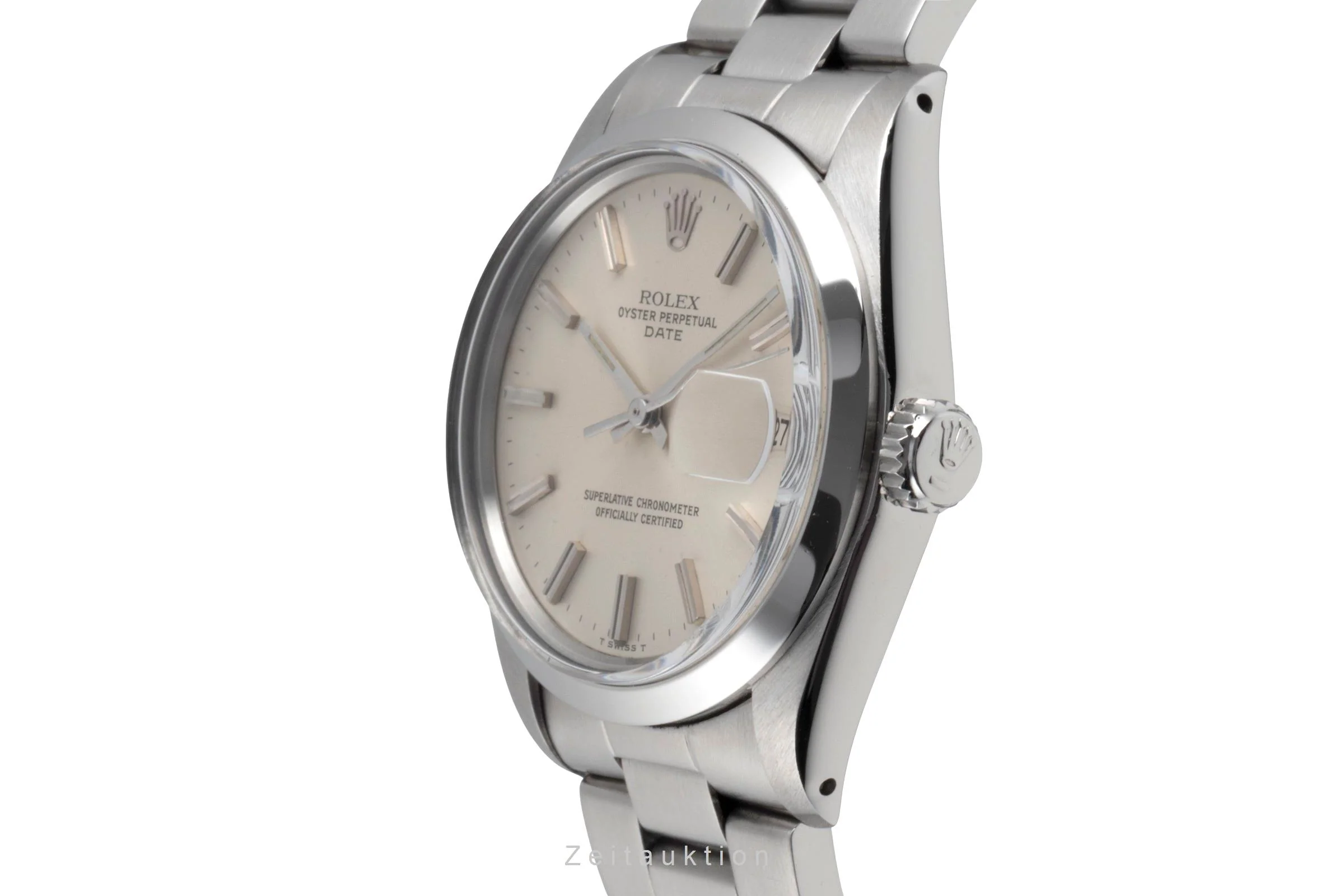 Rolex Date steel automatic men's watch 1500 Vintage  [2506765] - Image 7