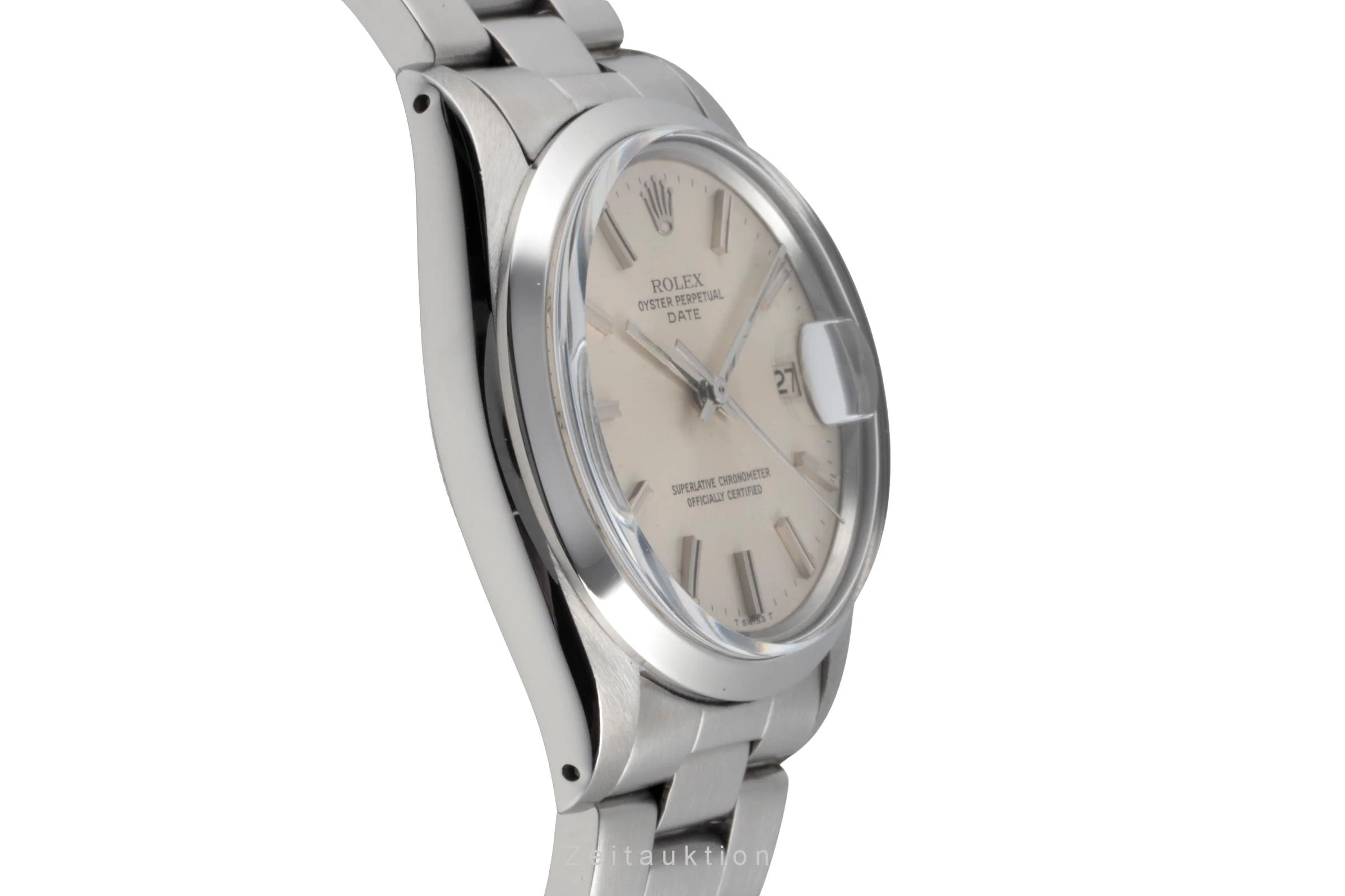 Rolex Date steel automatic men's watch 1500 Vintage  [2506765] - Image 8