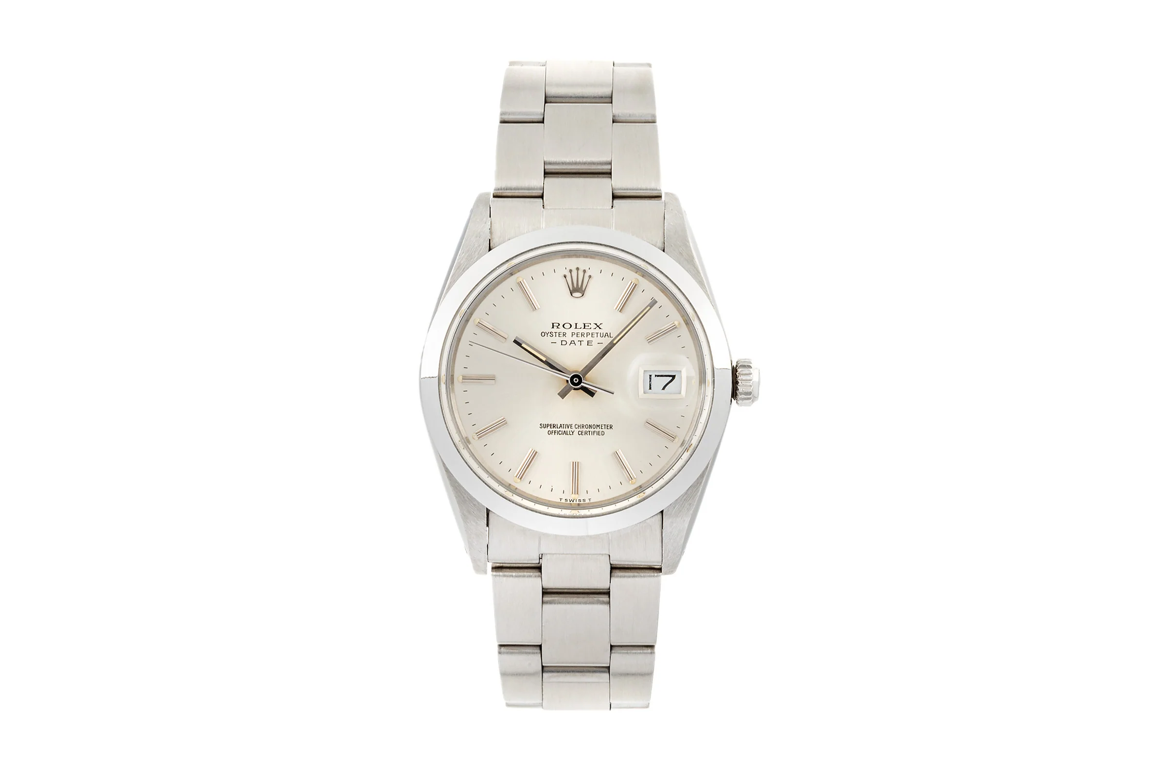 Rolex Date steel automatic men's watch 15000  [2304618] - Image 4