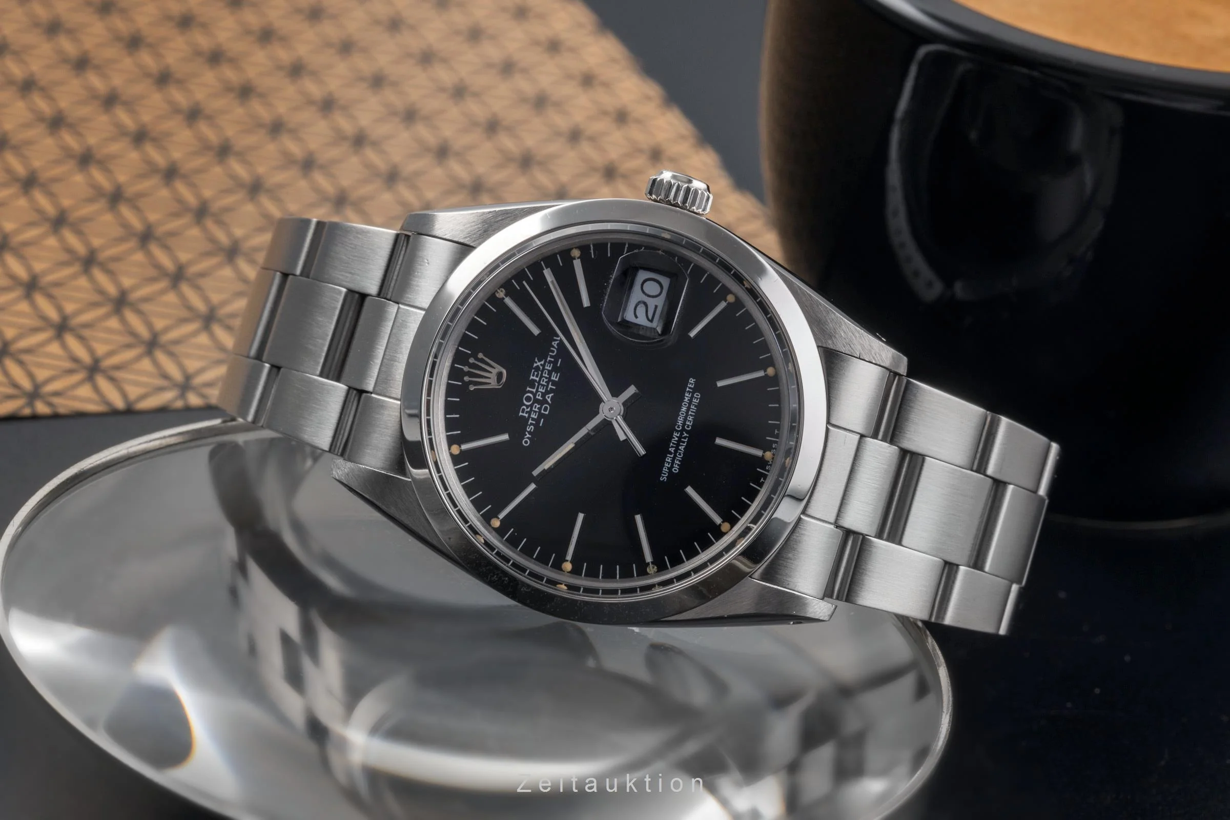 Rolex Date steel automatic men's watch 15000  [2405271] - Image 3