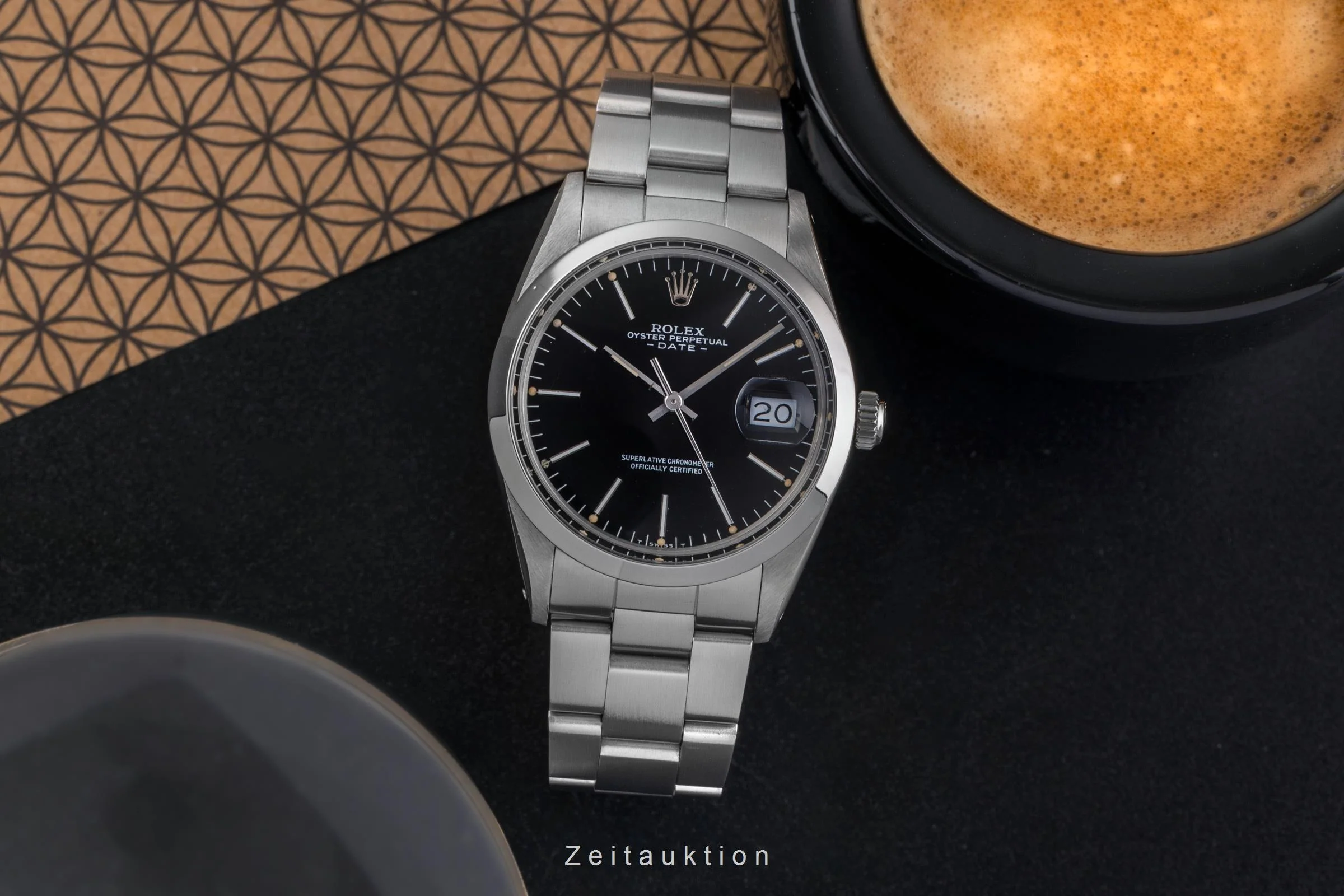 Rolex Date steel automatic men's watch 15000  [2405271] - Image 4